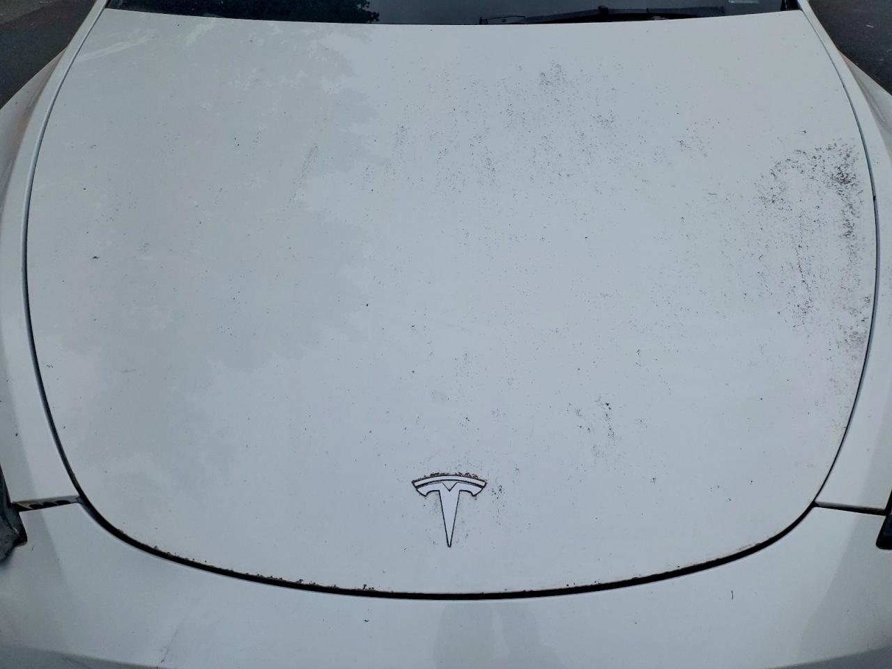 2021 Tesla Model Y White vin: 5YJYGDEE2MF181801
