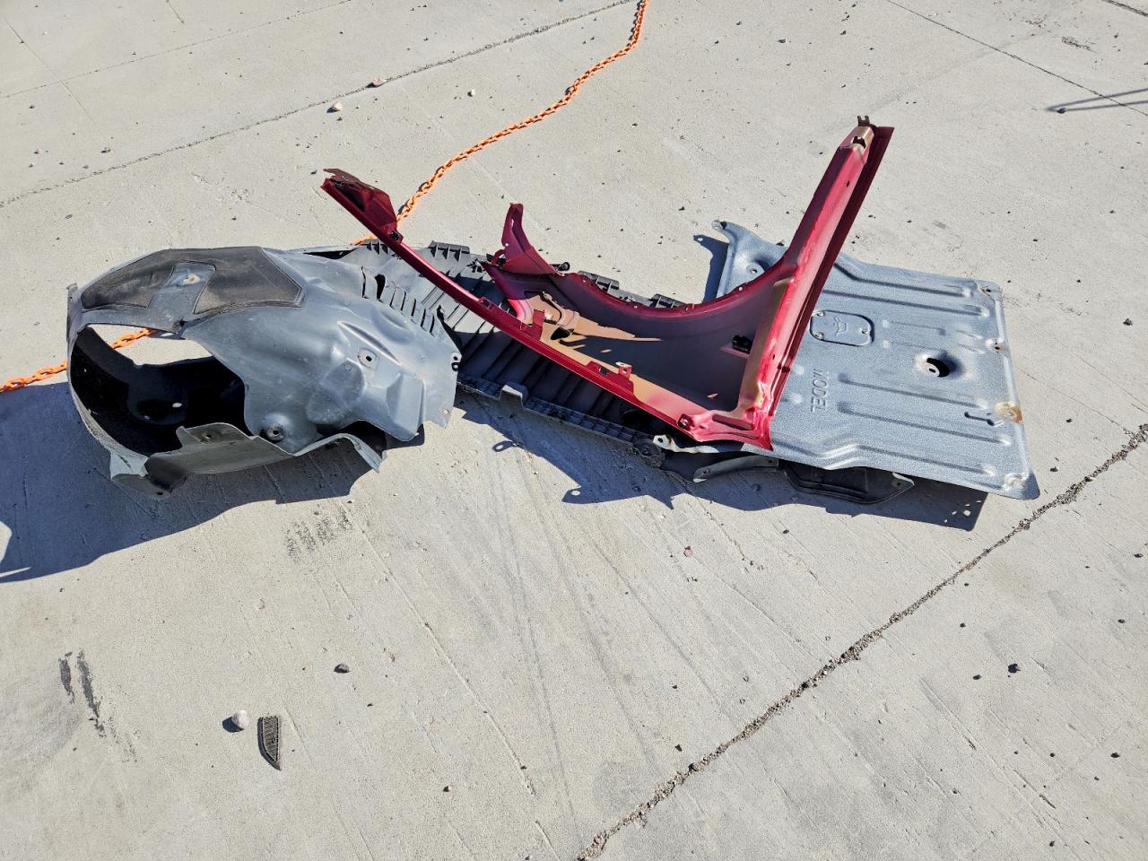 2021 Tesla Model Y Red vin: 5YJYGDEE4MF216273