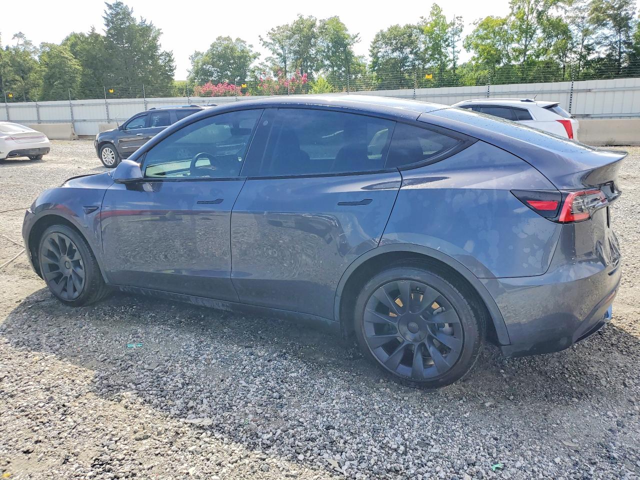 2021 Tesla Model Y Серый vin: 5YJYGDEE6MF093589