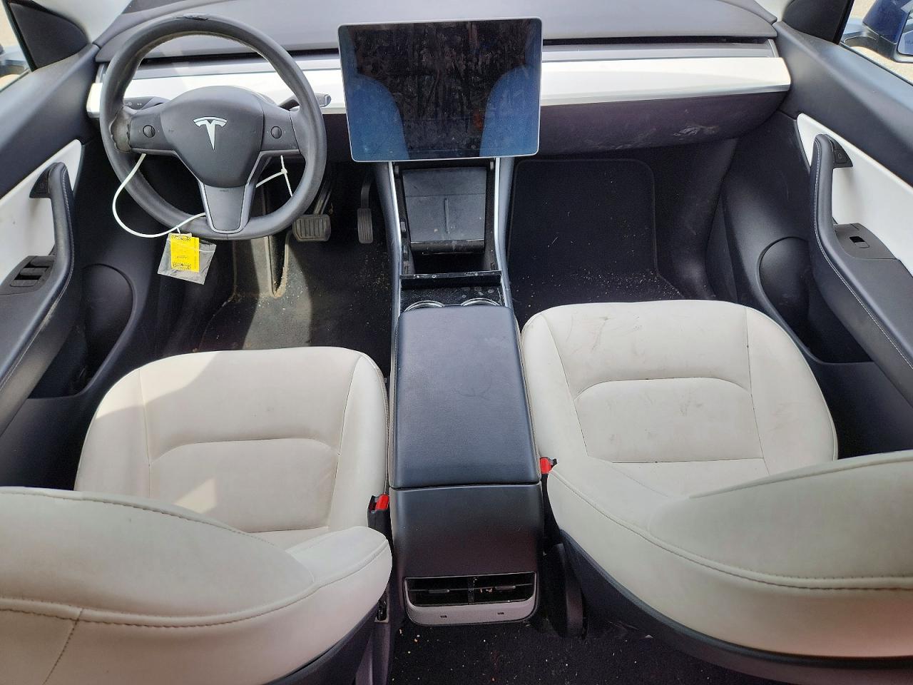 2020 Tesla Model Y Синий vin: 5YJYGDEE9LF044756