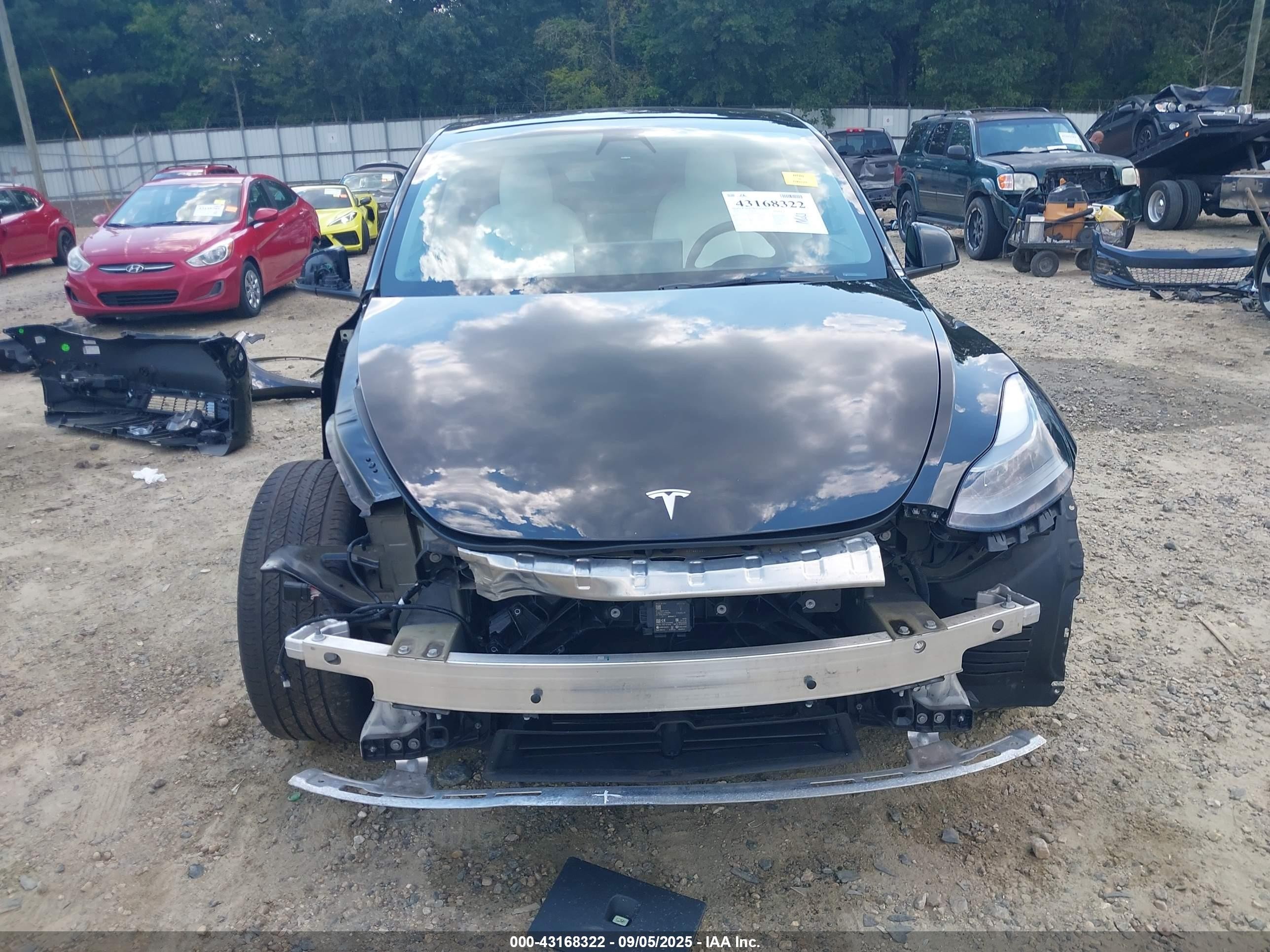 2021 Tesla Model Y Performance Dual Motor All-wheel Drive Black vin: 5YJYGDEF1MF121694