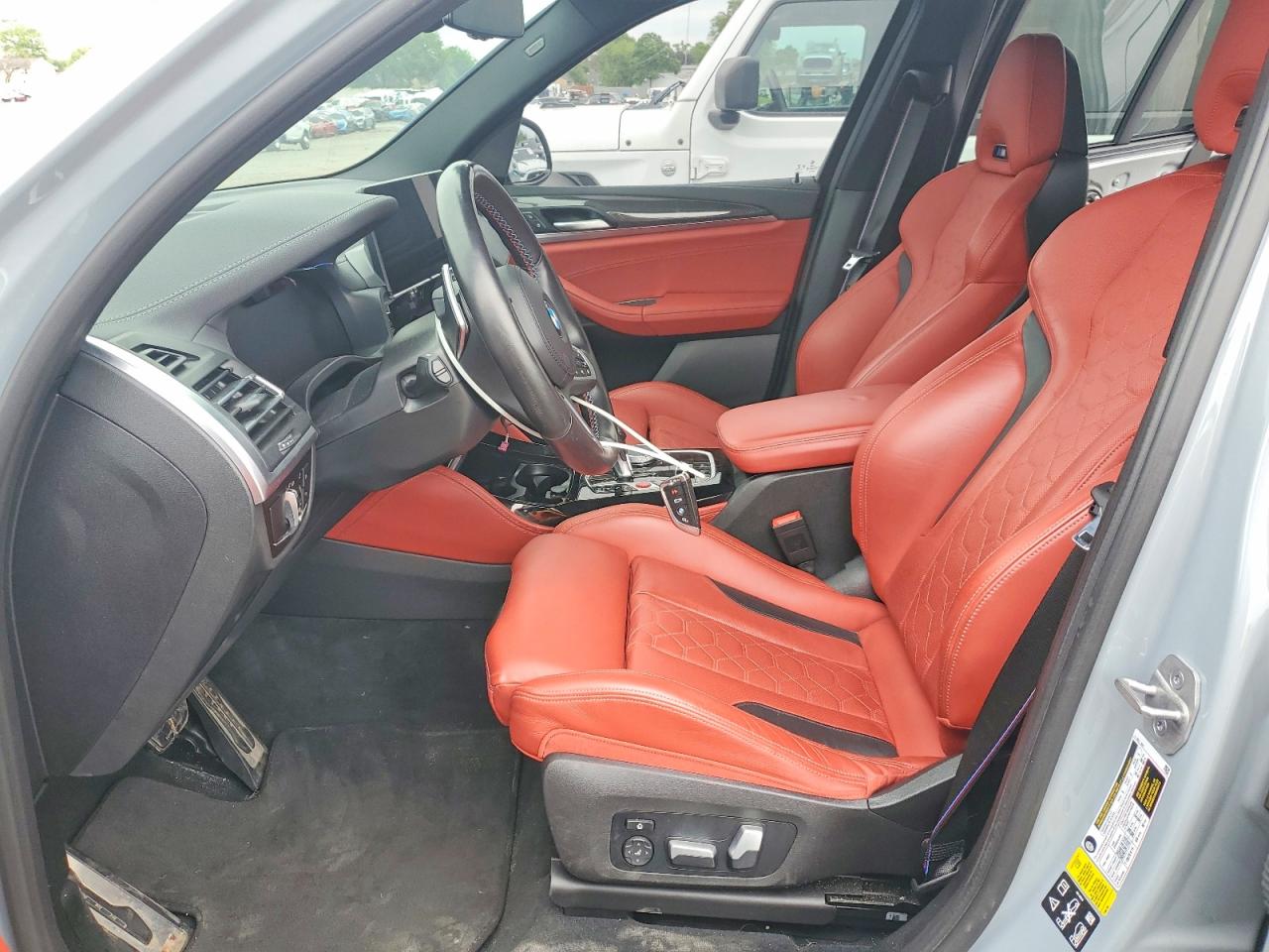 2022 Bmw X3 M Gray vin: 5YM13EC00N9J89585