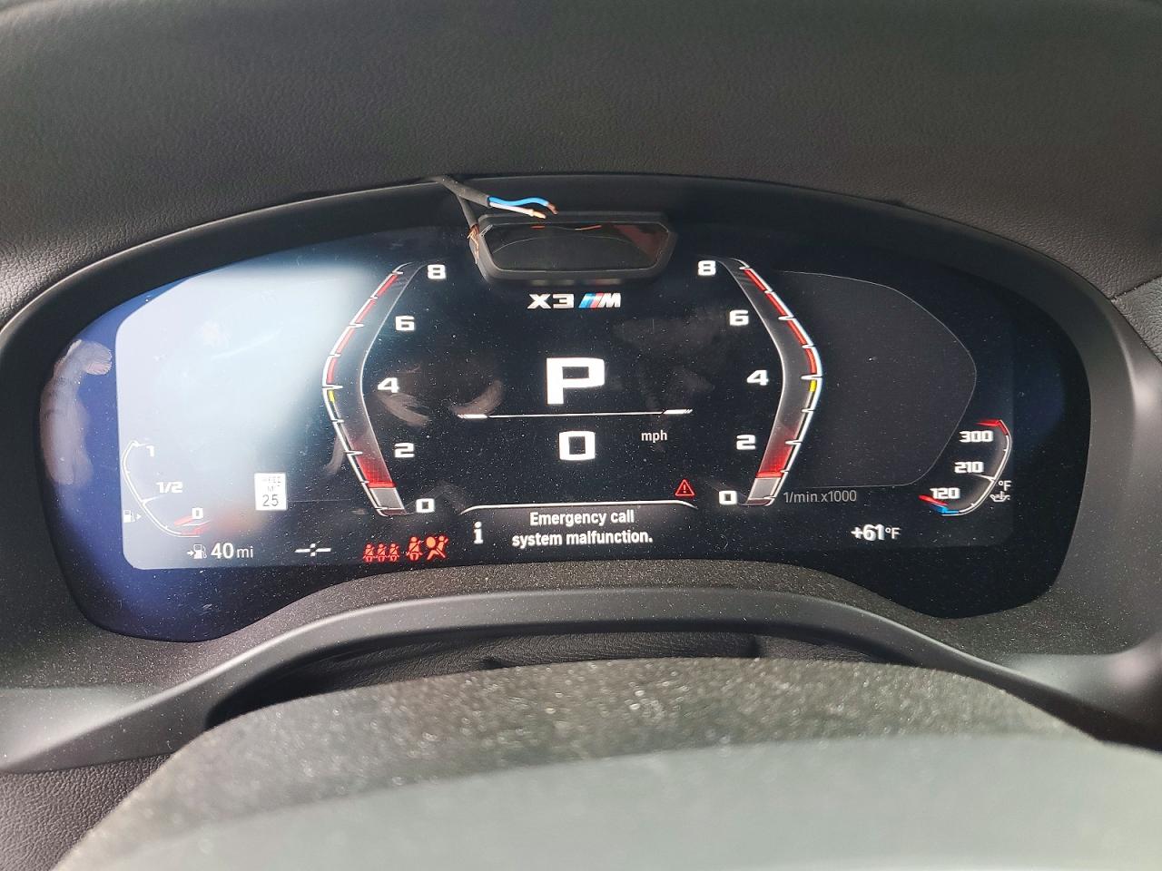 2022 Bmw X3 M Gray vin: 5YM13EC00N9J89585