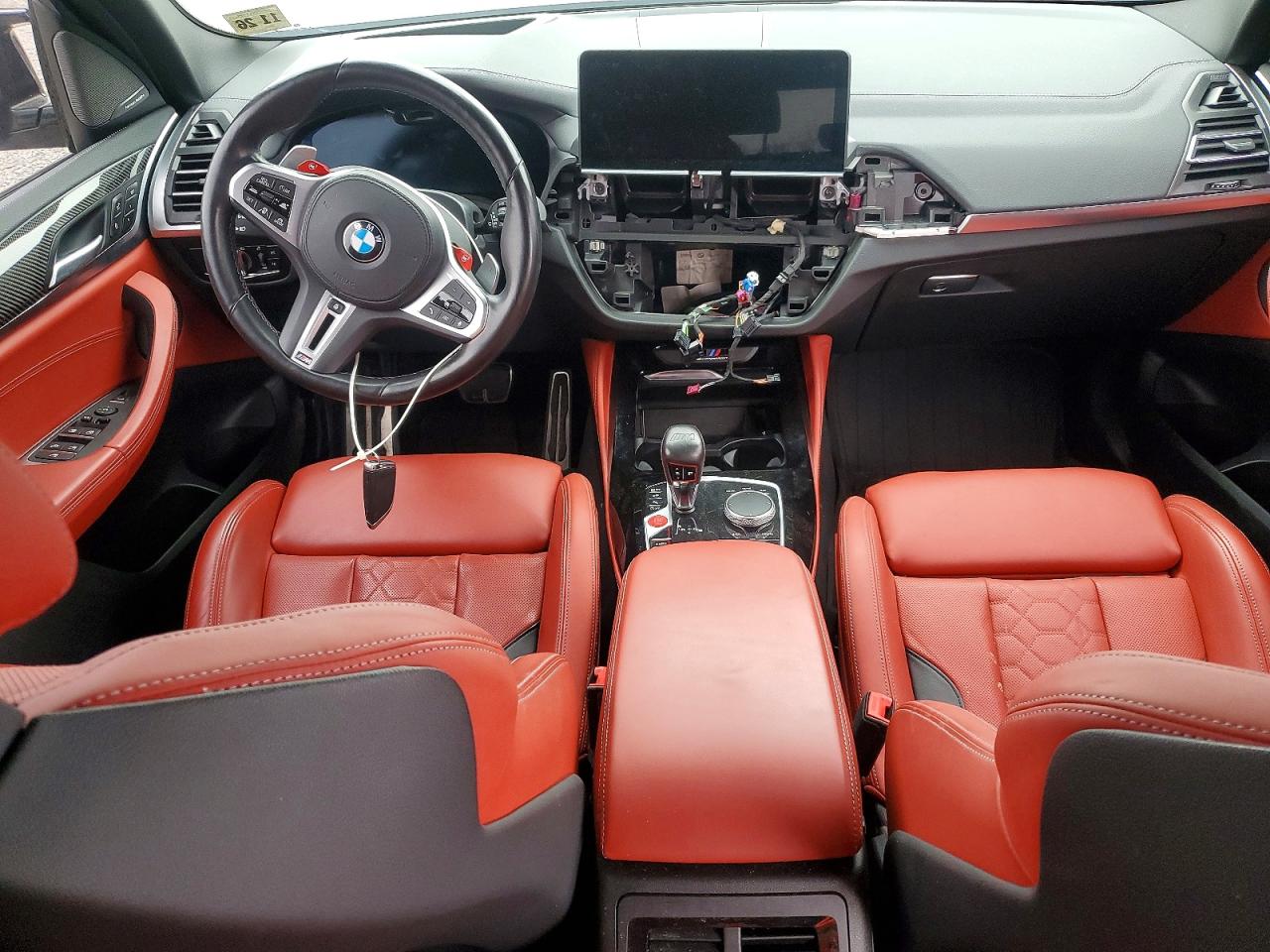 2022 Bmw X3 M Gray vin: 5YM13EC00N9J89585