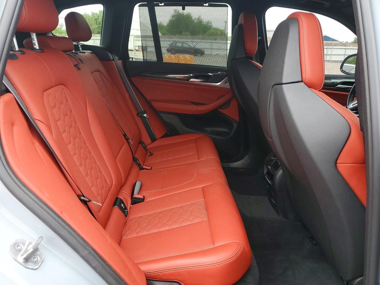 2022 Bmw X3 M Gray vin: 5YM13EC00N9J89585
