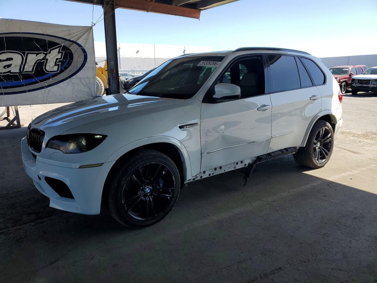 2011 Bmw X5 M White vin: 5YMGY0C51BLK26927