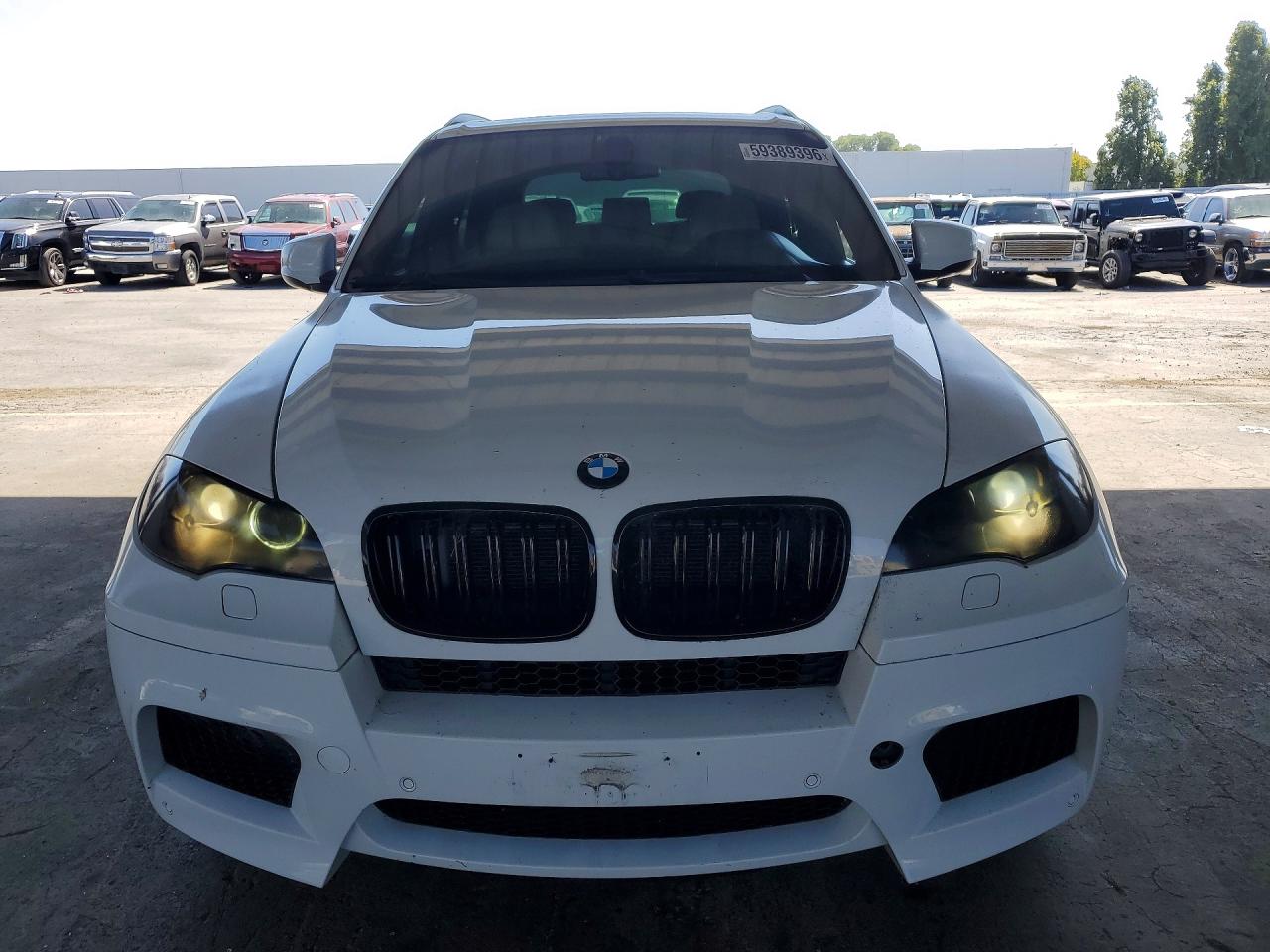 2011 Bmw X5 M White vin: 5YMGY0C51BLK26927