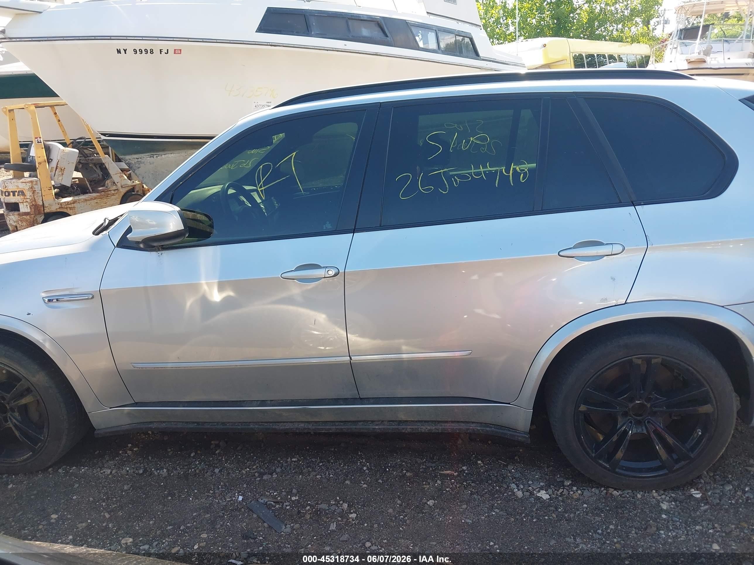 2010 Bmw X5 M   Gray vin: 5YMGY0C58ALK25224