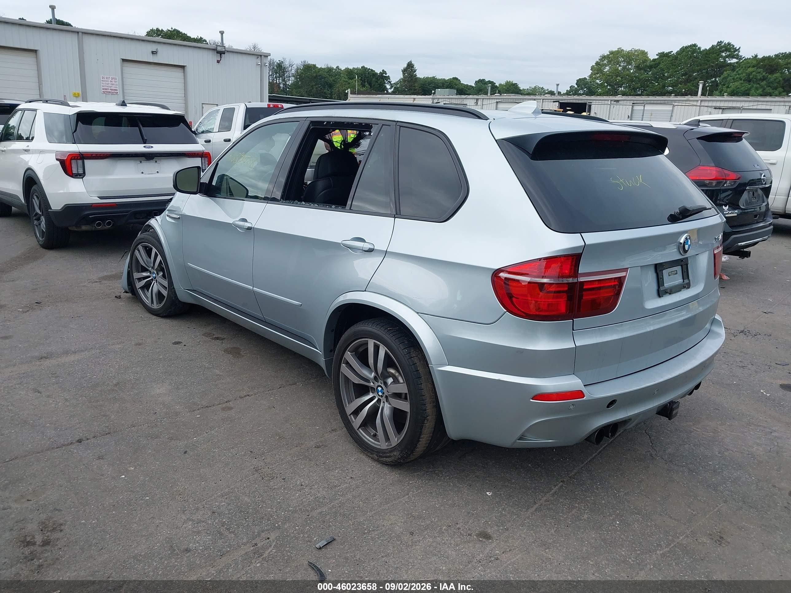 2013 Bmw X5 M Gray vin: 5YMGY0C5XD0C11852