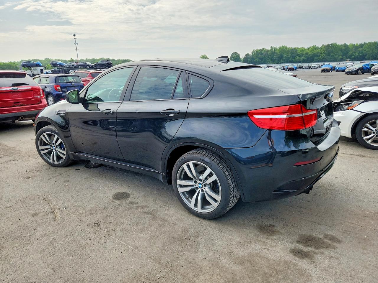 2012 Bmw X6 M Black vin: 5YMGZ0C51CLL29683