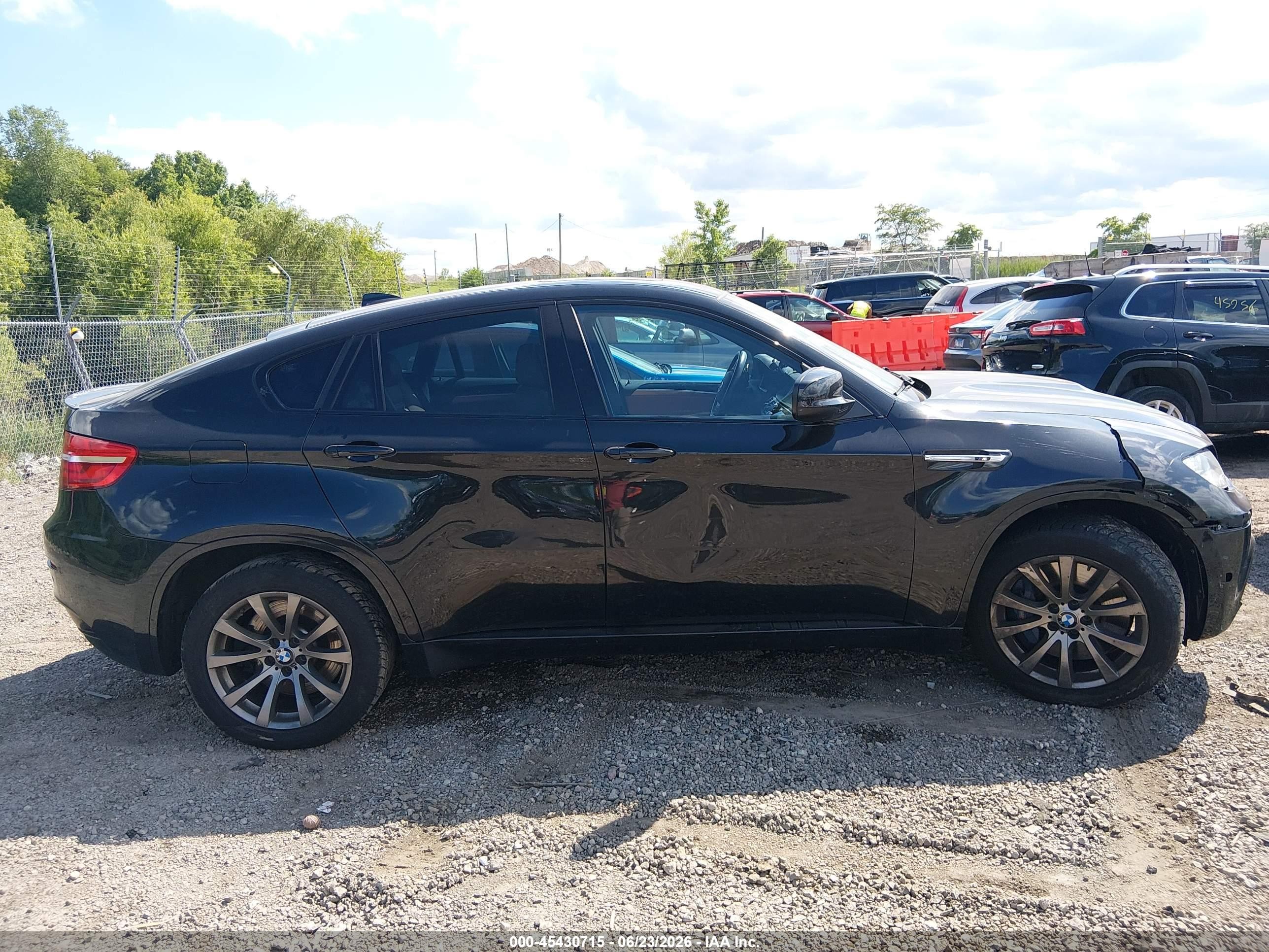 2013 Bmw X6 M   Black vin: 5YMGZ0C51D0C40105