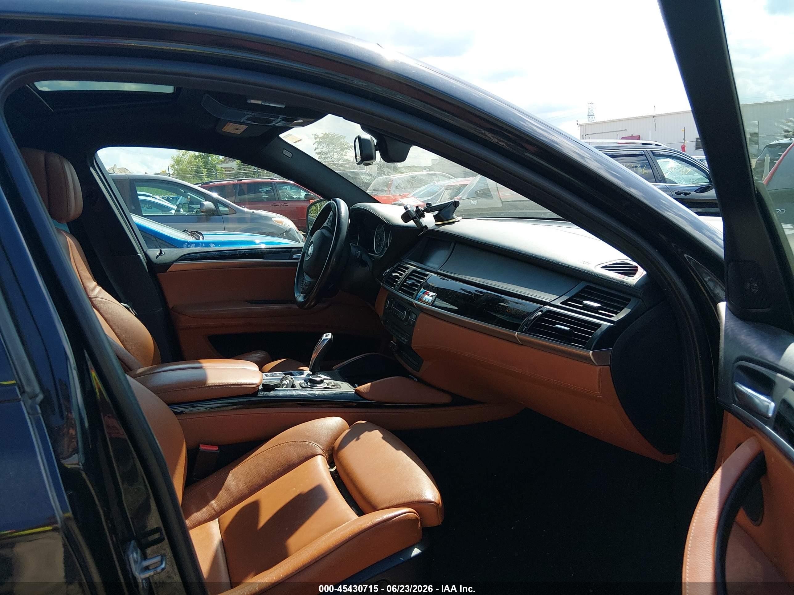 2013 Bmw X6 M   Black vin: 5YMGZ0C51D0C40105