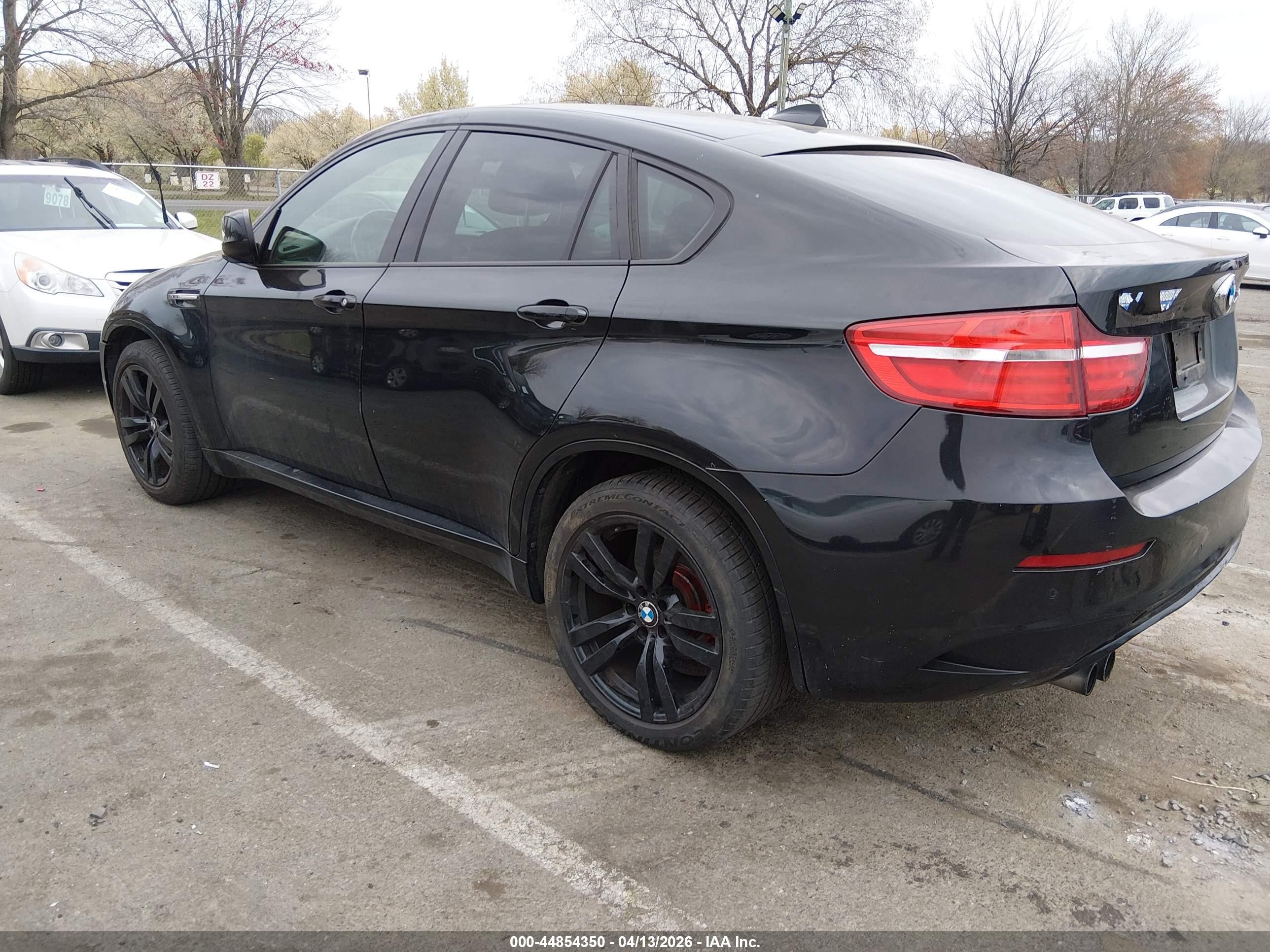 2013 Bmw X6 M   Black vin: 5YMGZ0C51DLL30009