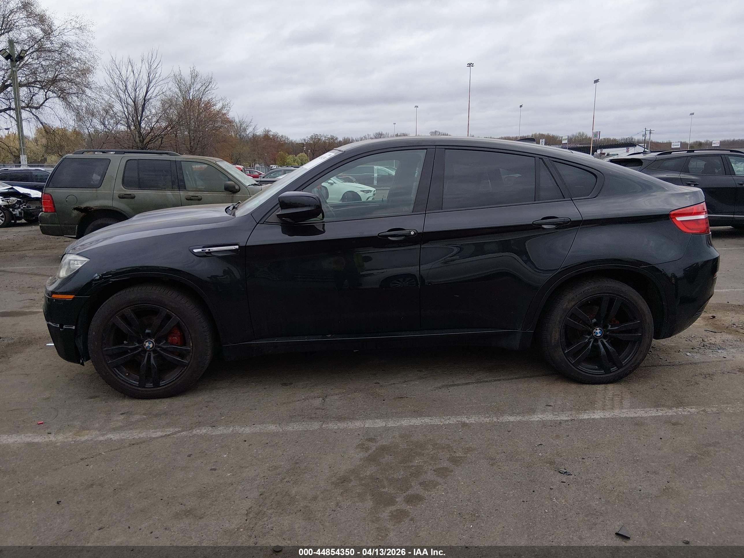 2013 Bmw X6 M   Black vin: 5YMGZ0C51DLL30009