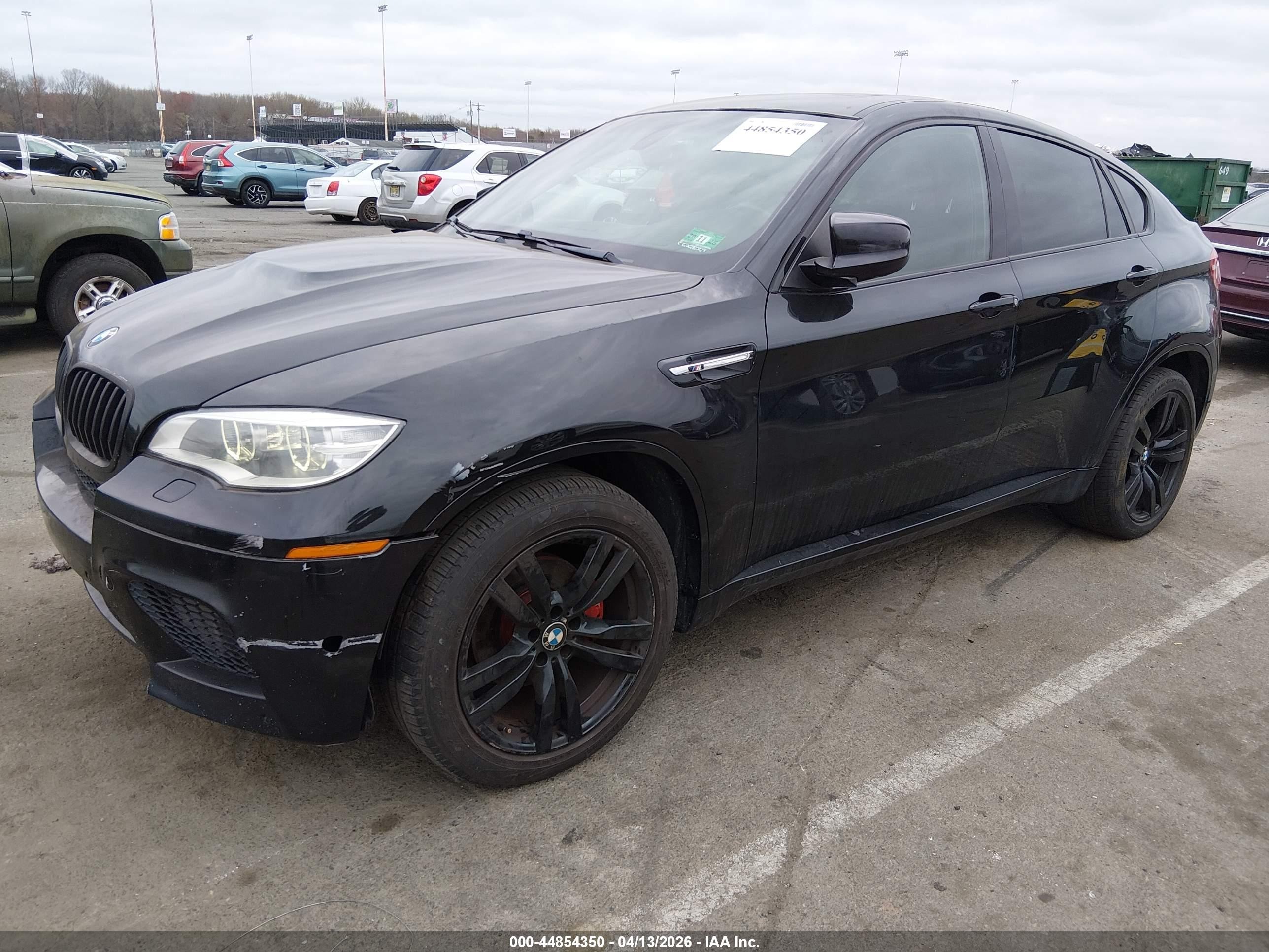 2013 Bmw X6 M   Black vin: 5YMGZ0C51DLL30009