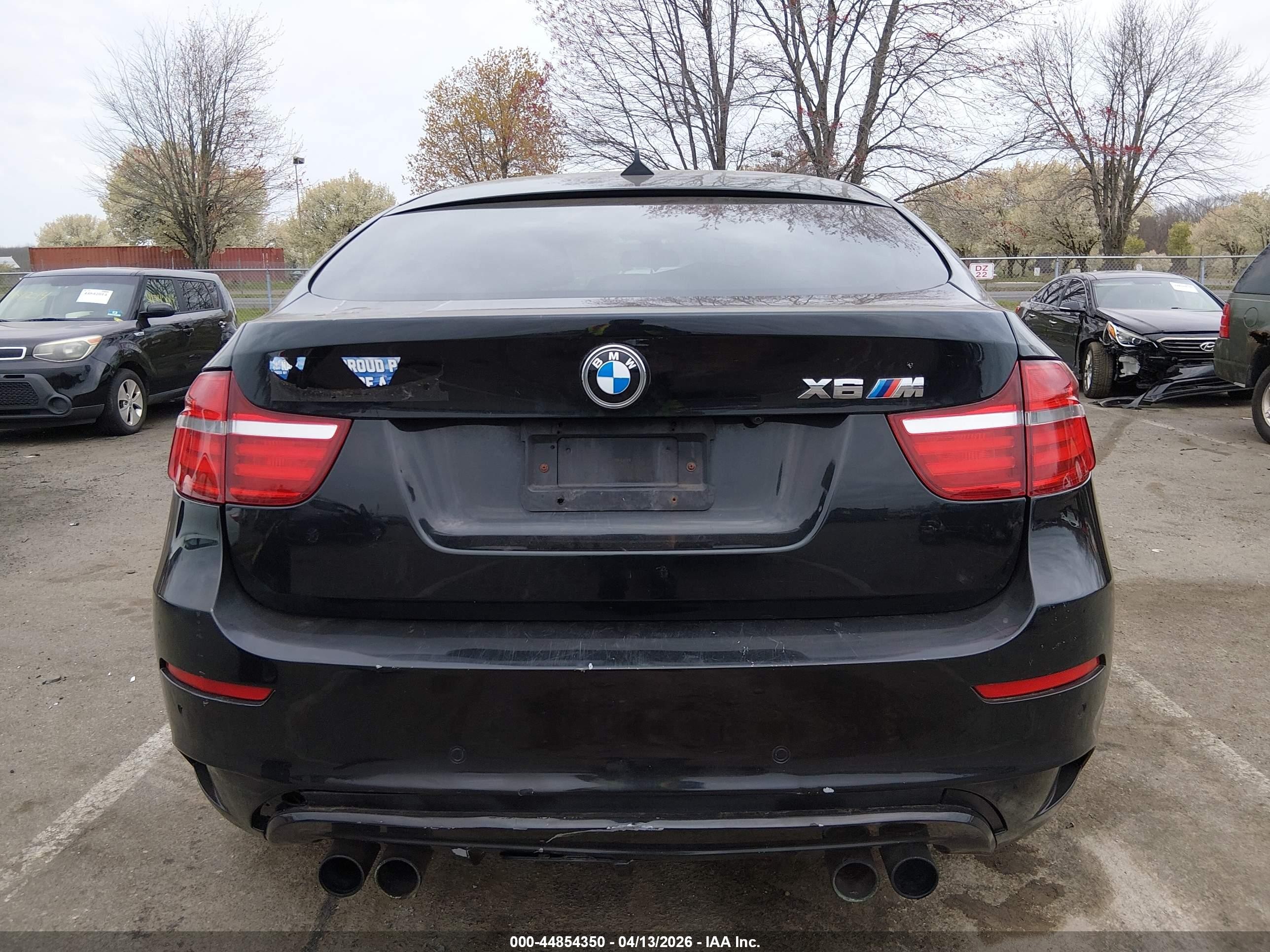 2013 Bmw X6 M   Black vin: 5YMGZ0C51DLL30009