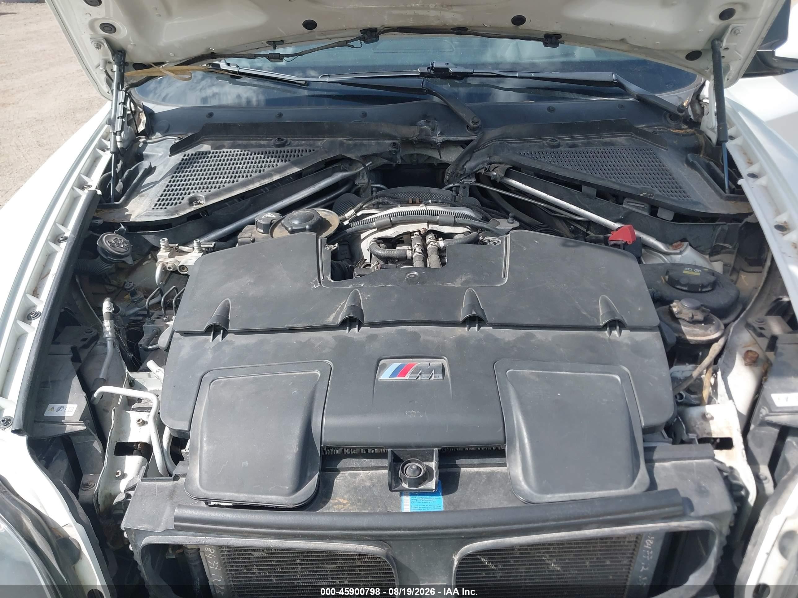 2012 Bmw X6 M   Белый vin: 5YMGZ0C52CLL29613