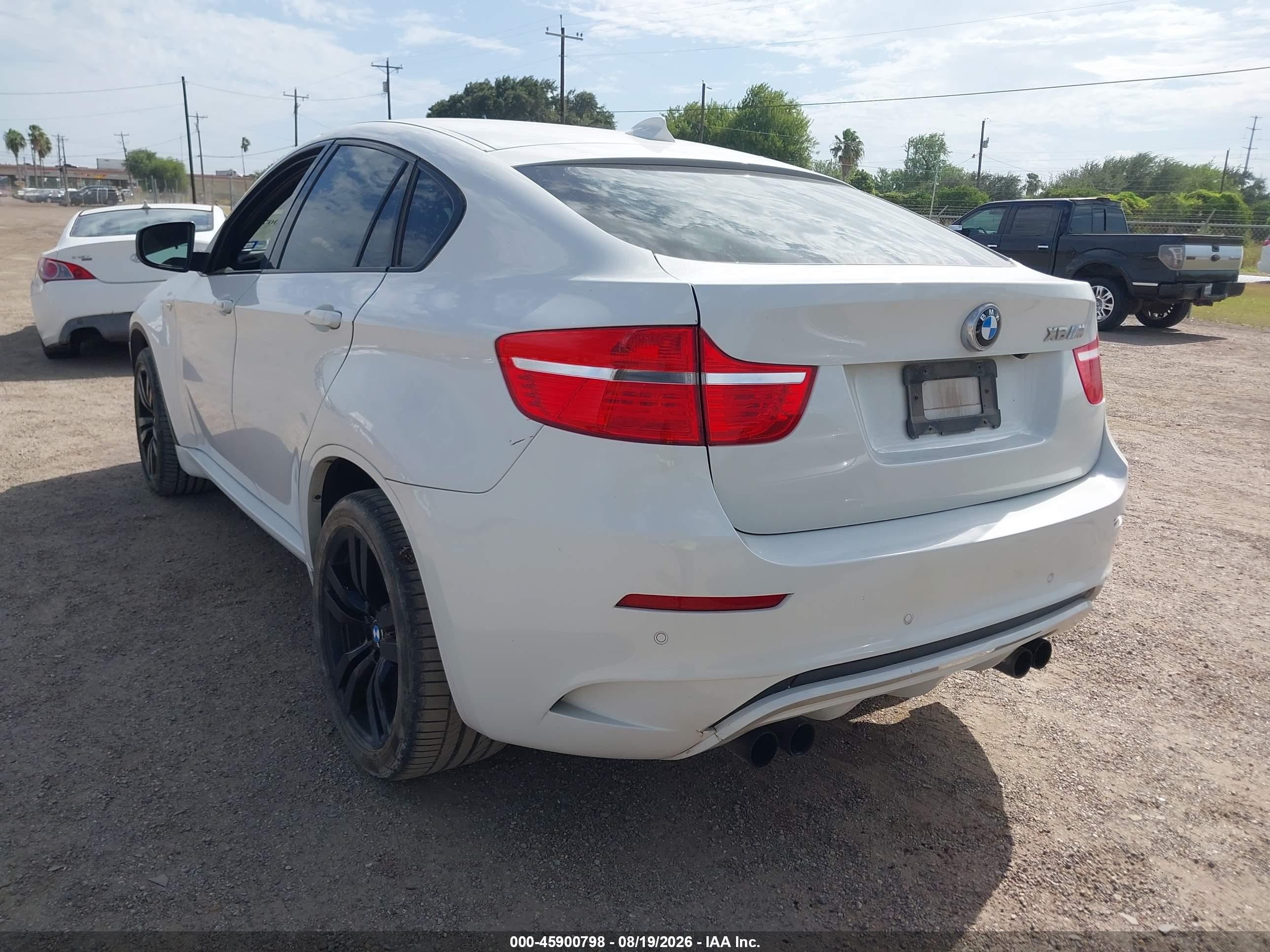 2012 Bmw X6 M   Белый vin: 5YMGZ0C52CLL29613