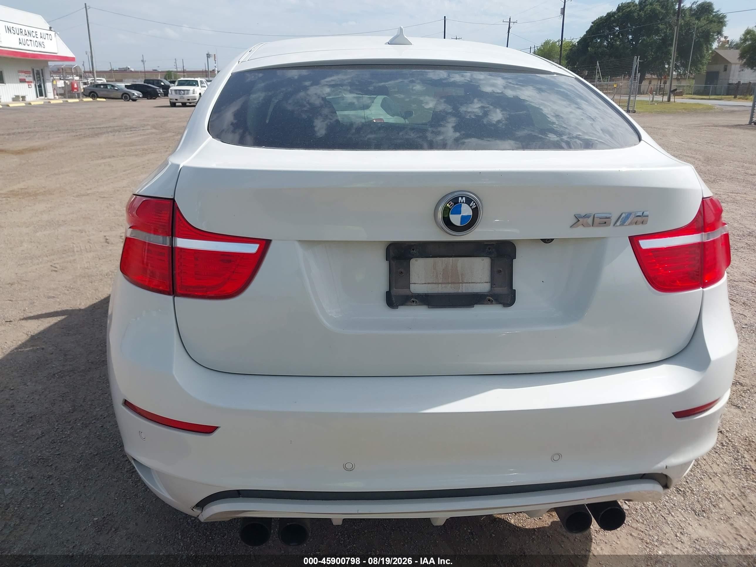 2012 Bmw X6 M   Белый vin: 5YMGZ0C52CLL29613
