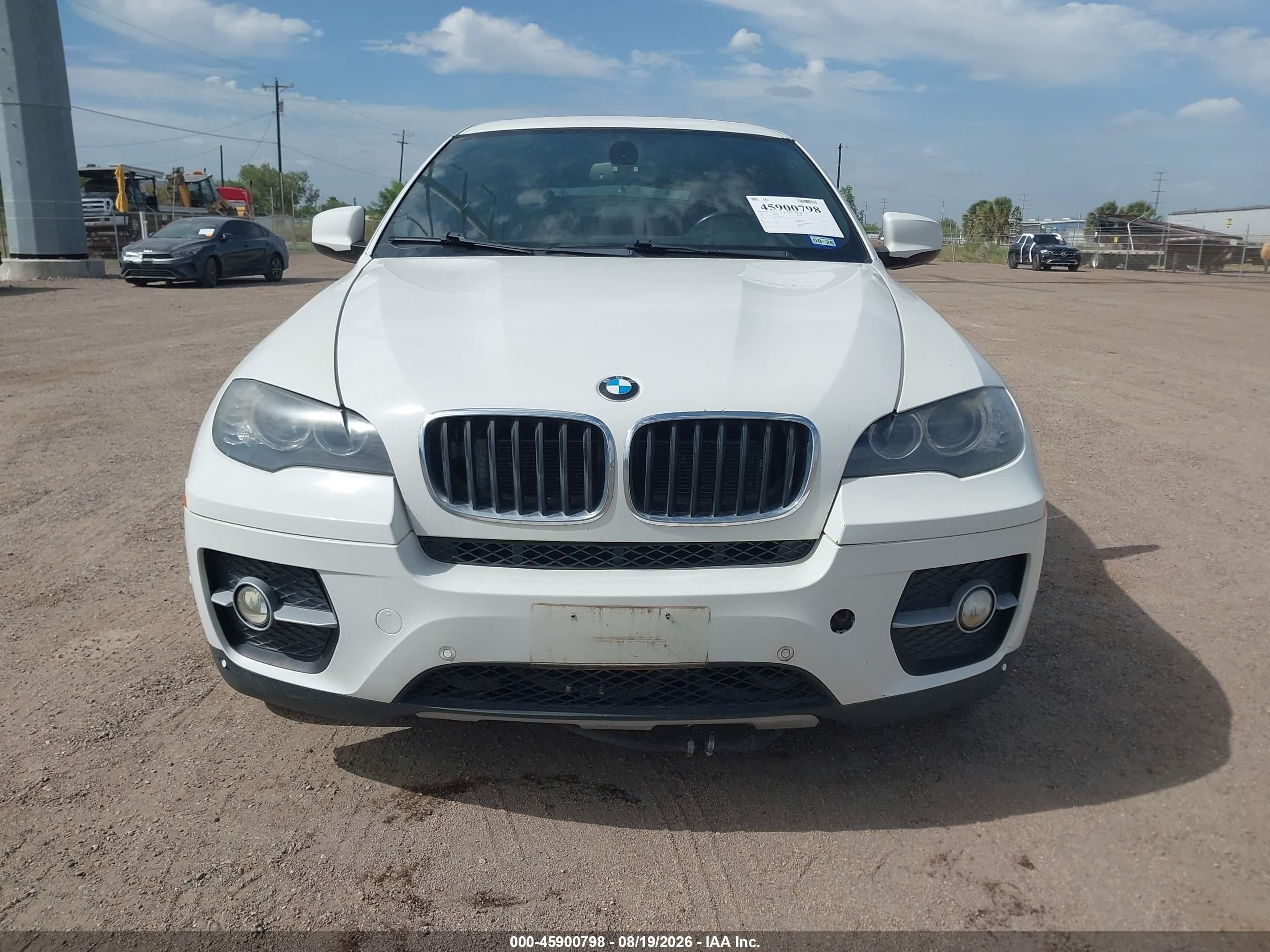 2012 Bmw X6 M   Белый vin: 5YMGZ0C52CLL29613