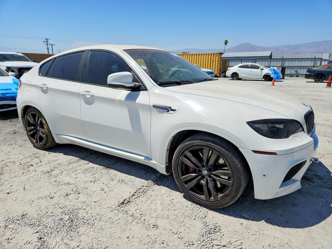 2012 Bmw X6 M Белый vin: 5YMGZ0C53CLK14728