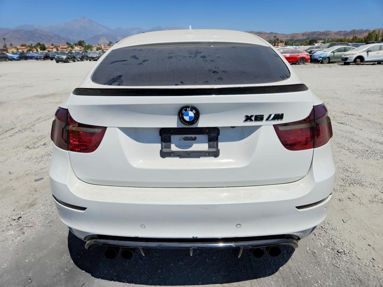2012 Bmw X6 M Белый vin: 5YMGZ0C53CLK14728