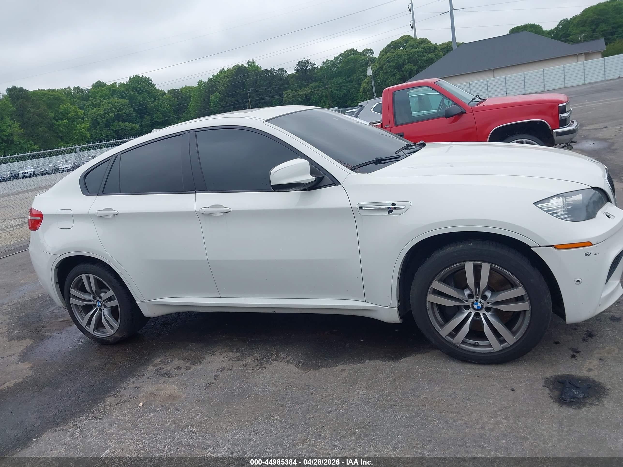 2012 Bmw X6 M   White vin: 5YMGZ0C53CLL29555