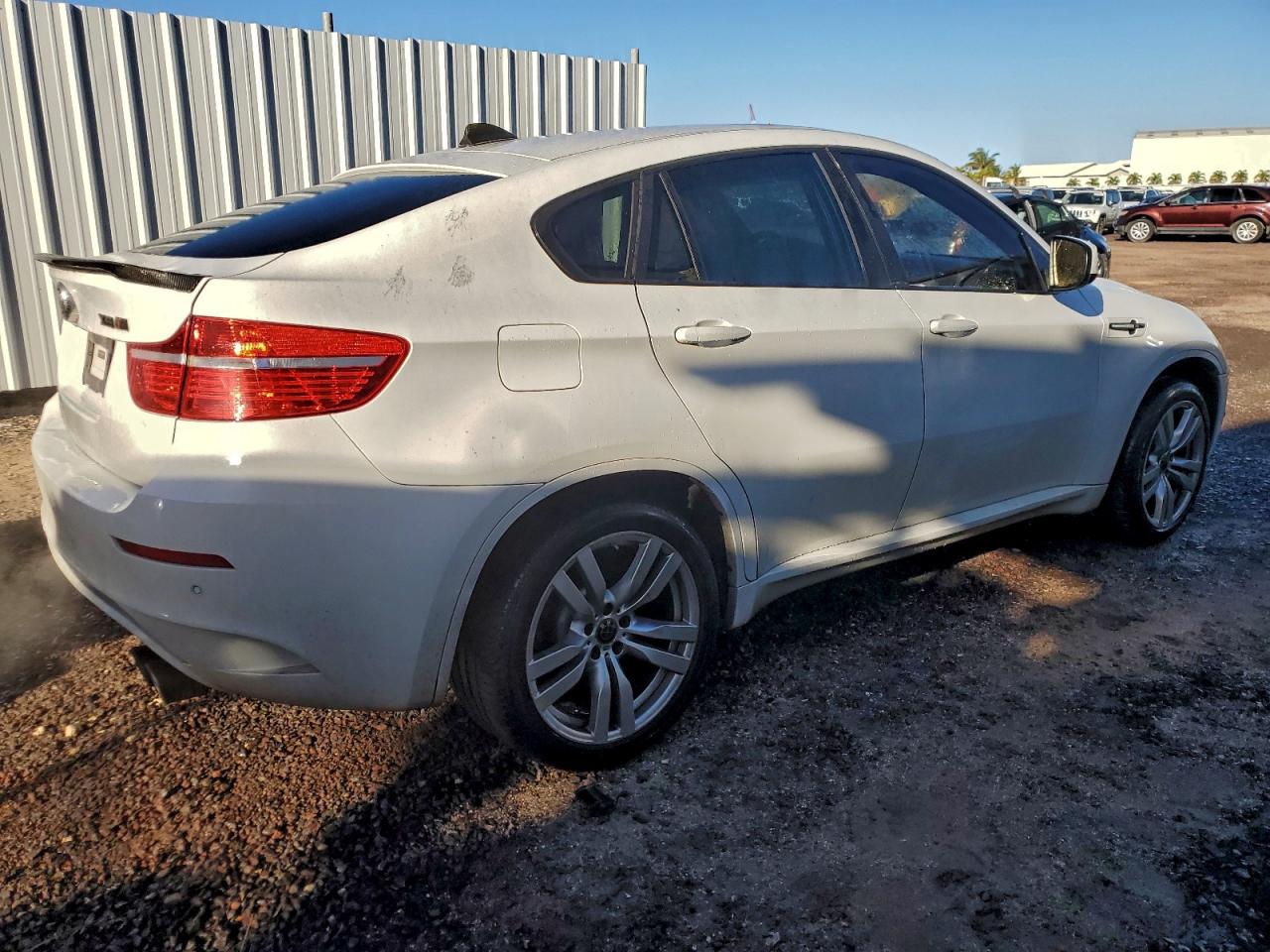 2012 Bmw X6 M White vin: 5YMGZ0C53CLL29619