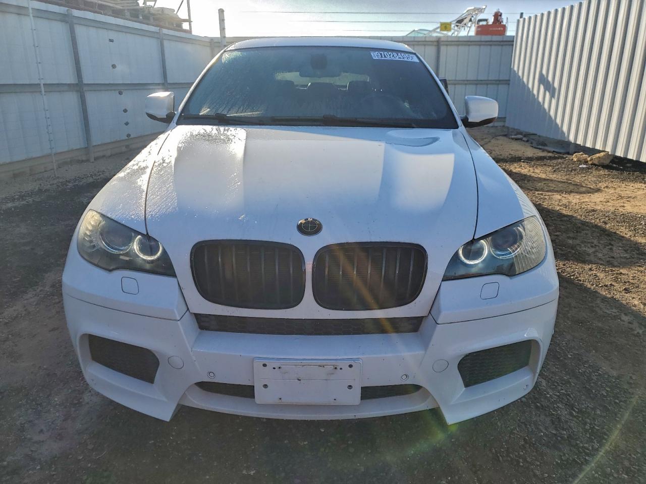 2012 Bmw X6 M White vin: 5YMGZ0C53CLL29619