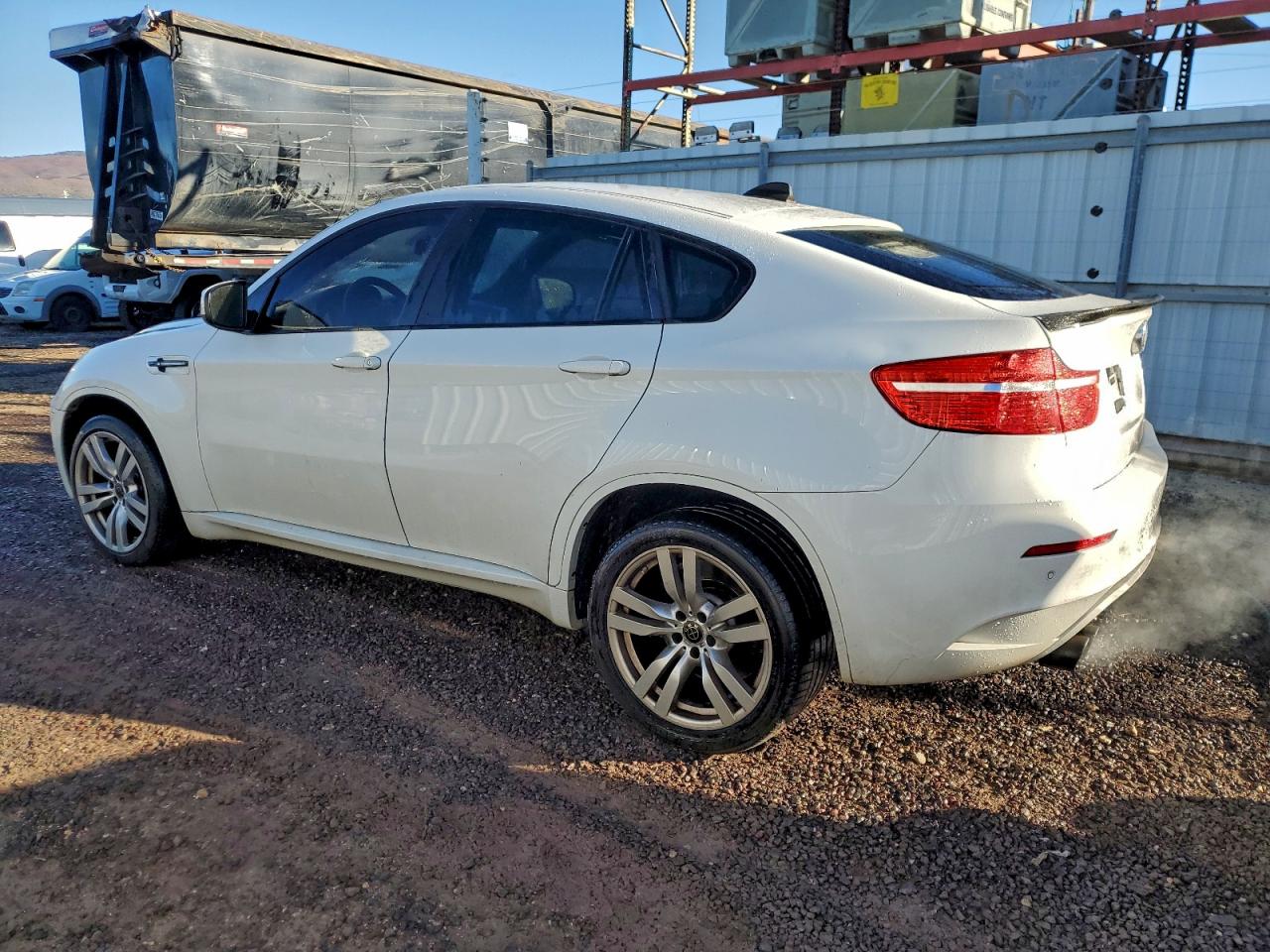 2012 Bmw X6 M White vin: 5YMGZ0C53CLL29619