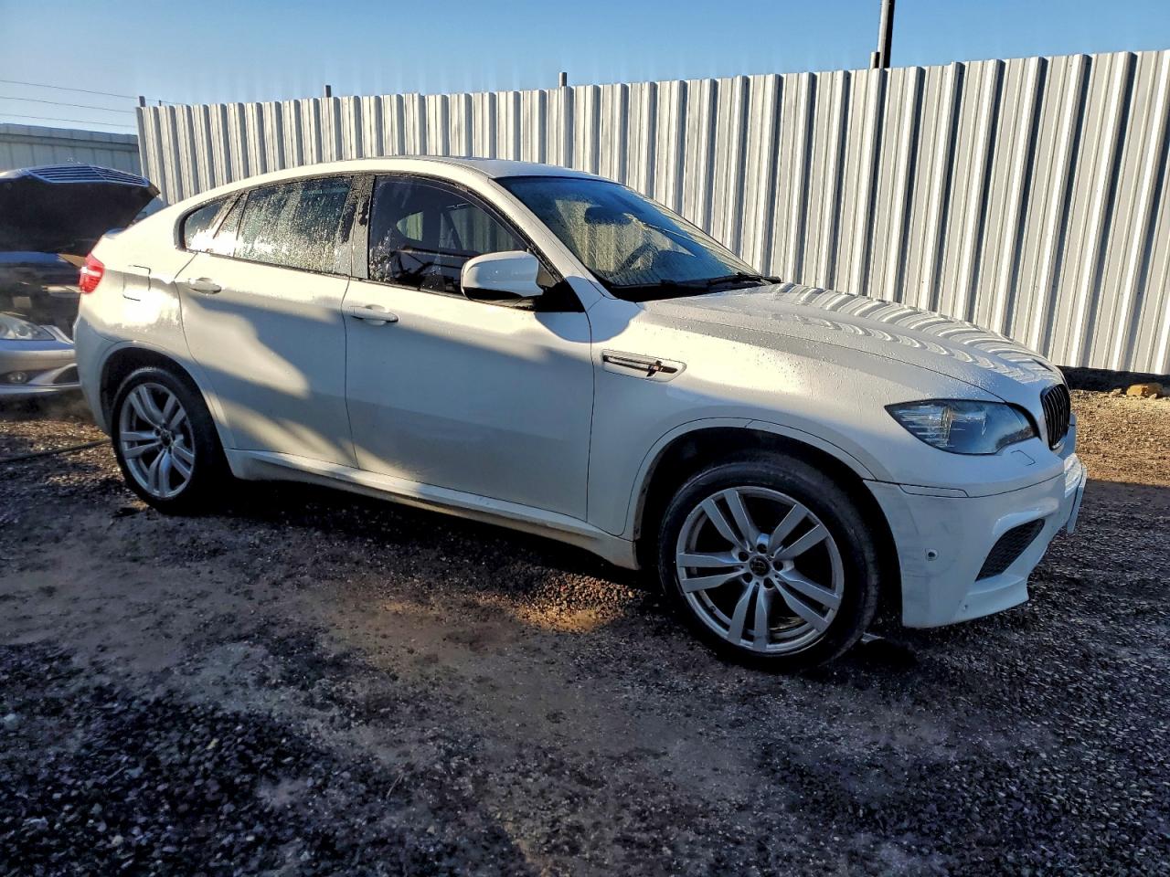 2012 Bmw X6 M White vin: 5YMGZ0C53CLL29619