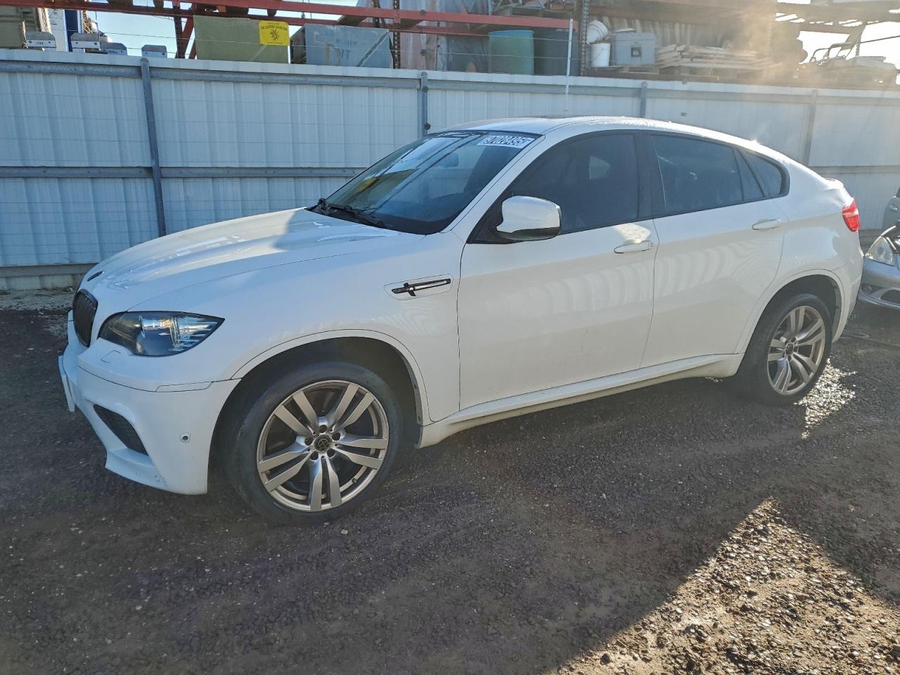 2012 Bmw X6 M White vin: 5YMGZ0C53CLL29619