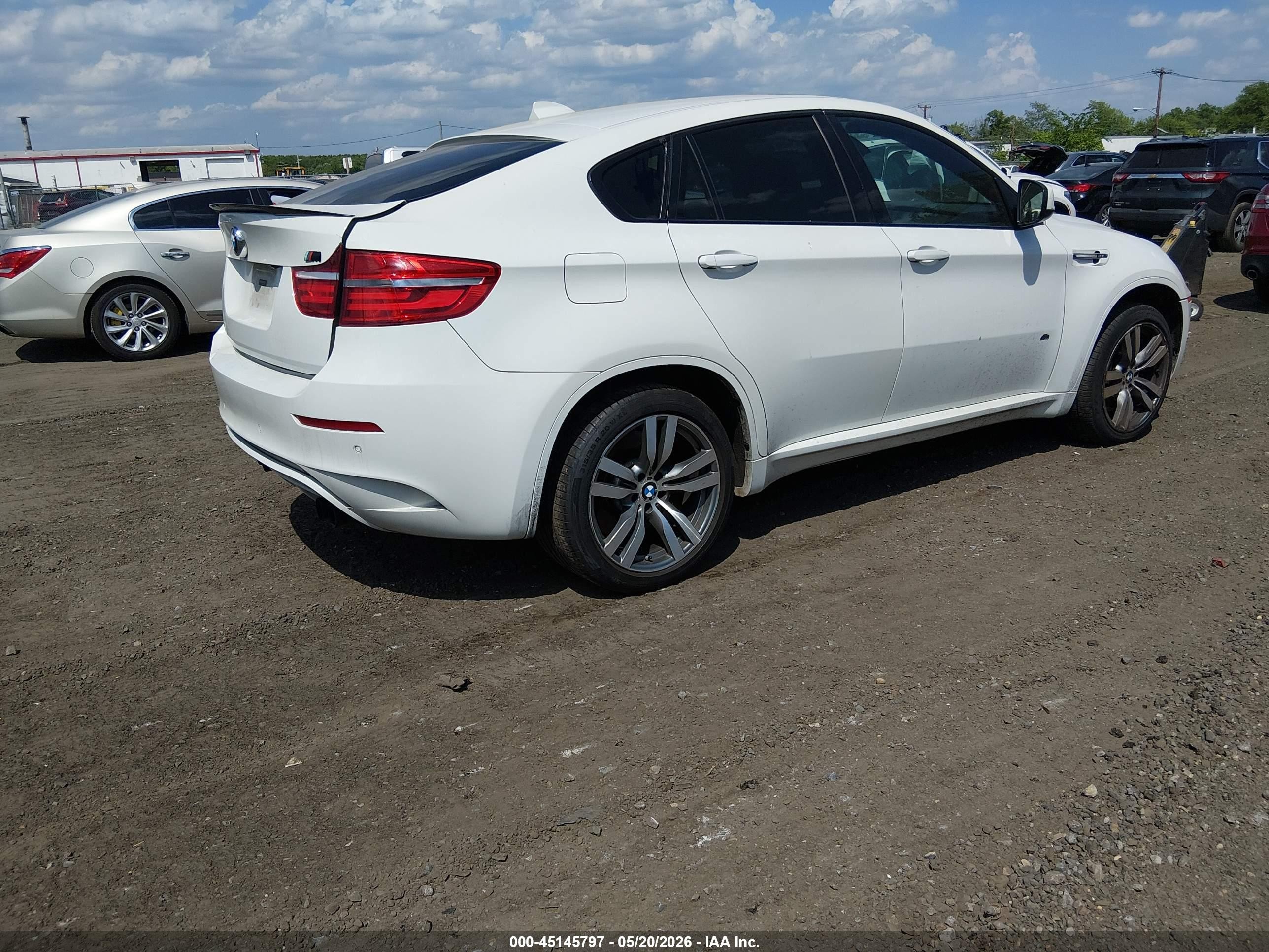 2013 Bmw X6 M   Белый vin: 5YMGZ0C53DLL30190