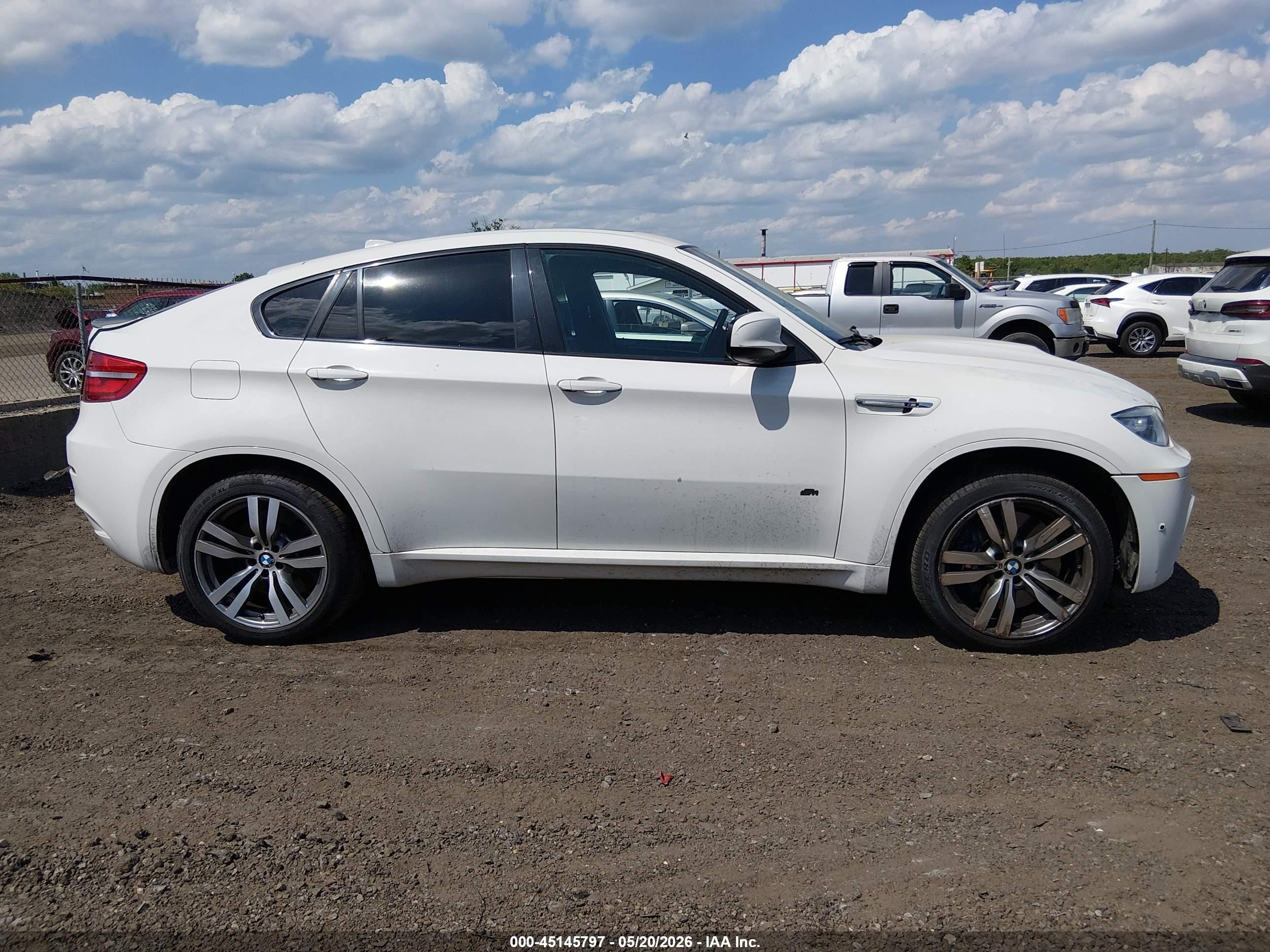 2013 Bmw X6 M   Белый vin: 5YMGZ0C53DLL30190