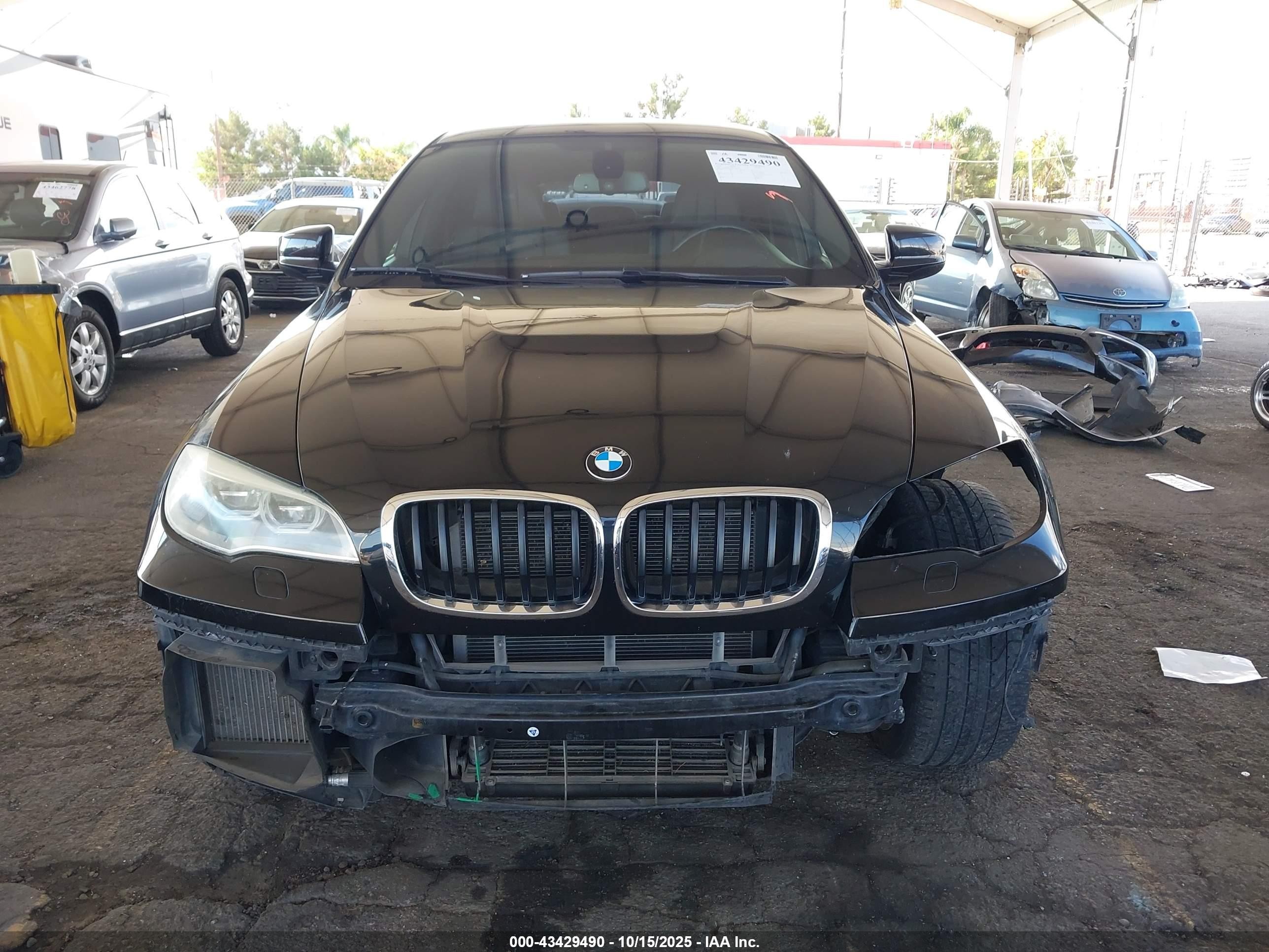 2014 Bmw X6 M   Black vin: 5YMGZ0C55E0C40478