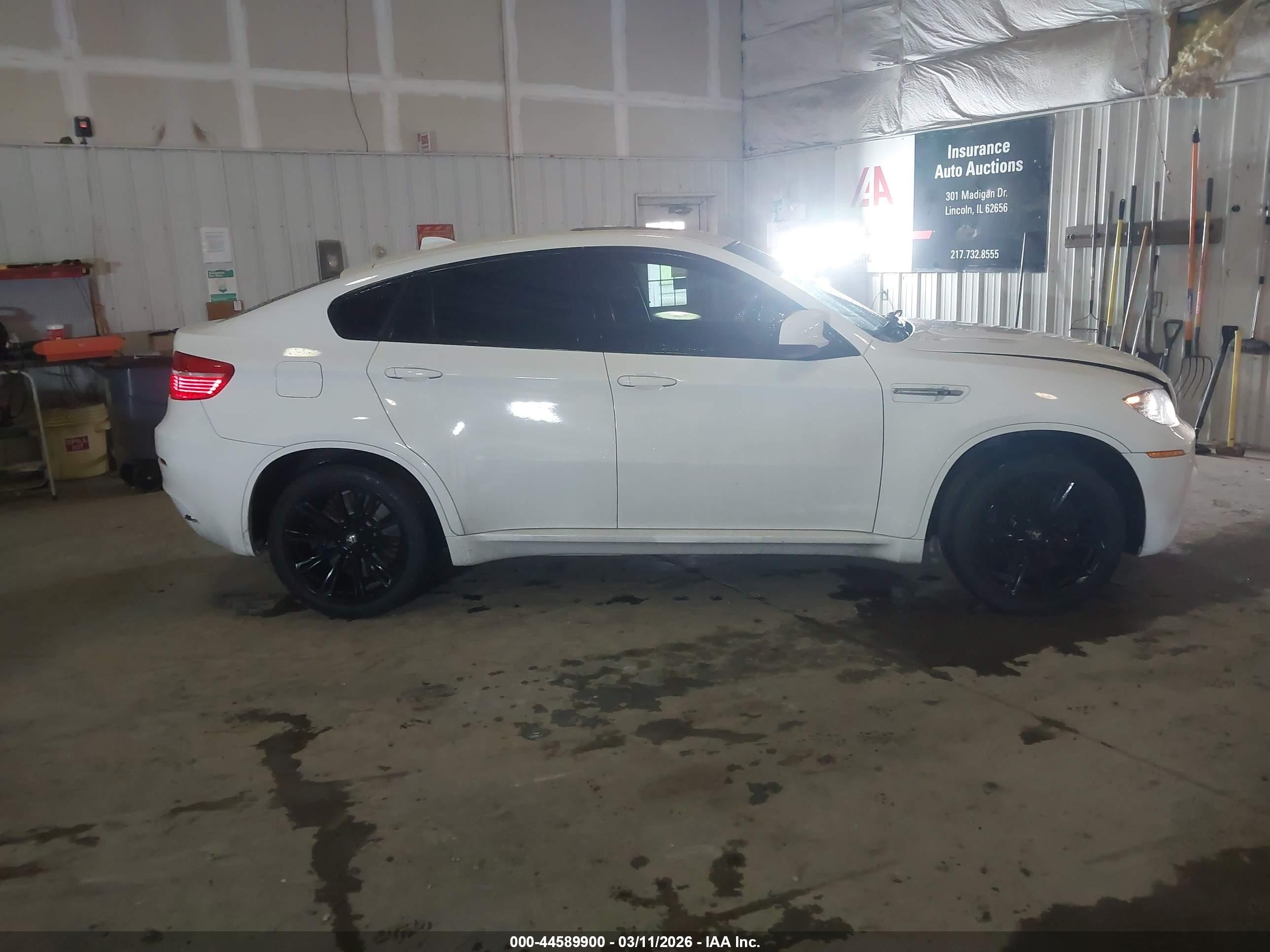 2010 Bmw X6 M   White vin: 5YMGZ0C56ALK13263