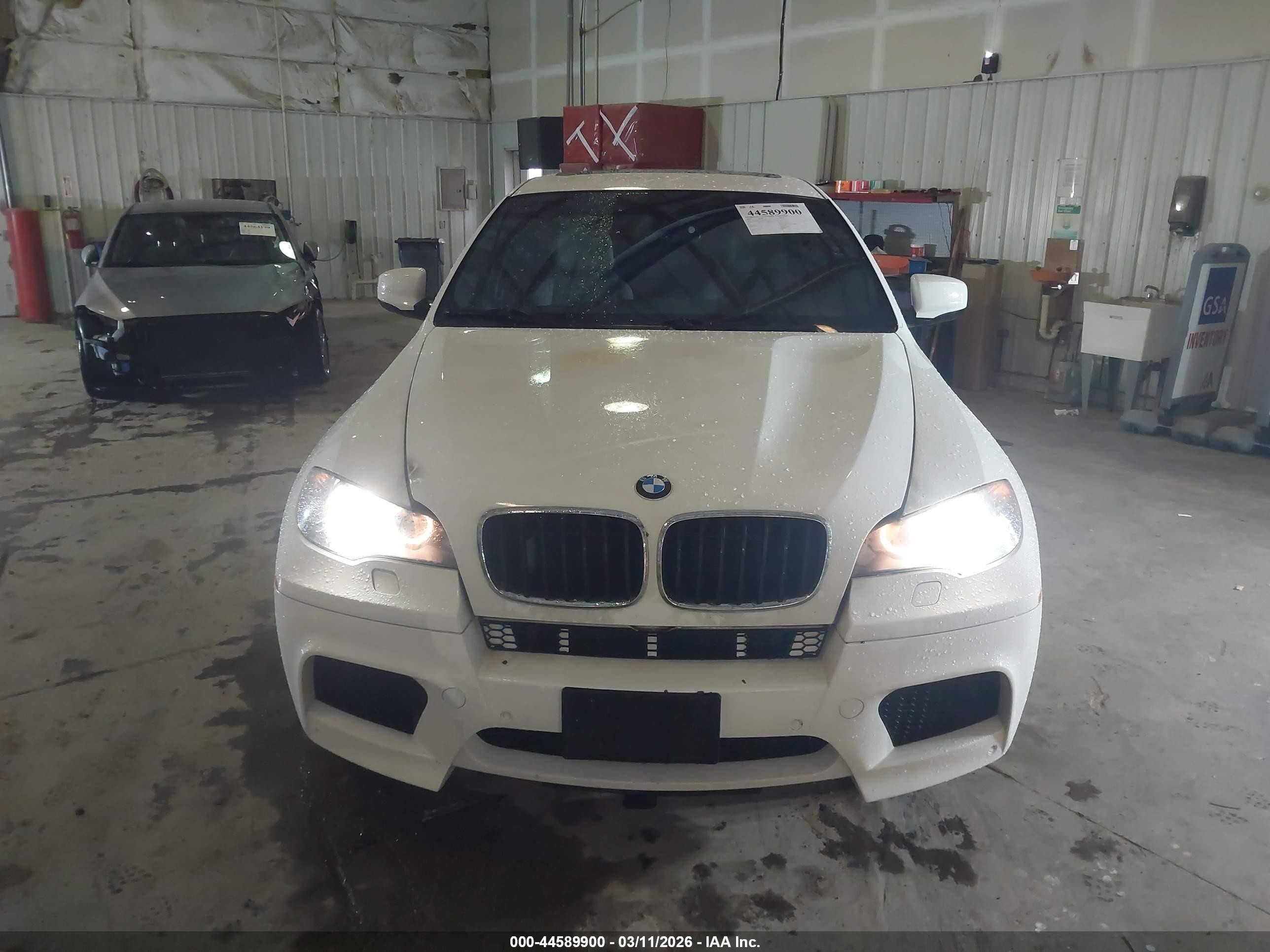 2010 Bmw X6 M   White vin: 5YMGZ0C56ALK13263
