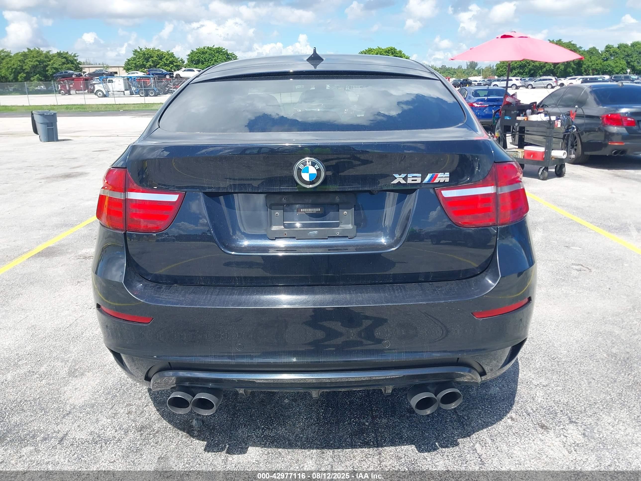 2013 Bmw X6 M   Black vin: 5YMGZ0C58DLL30007