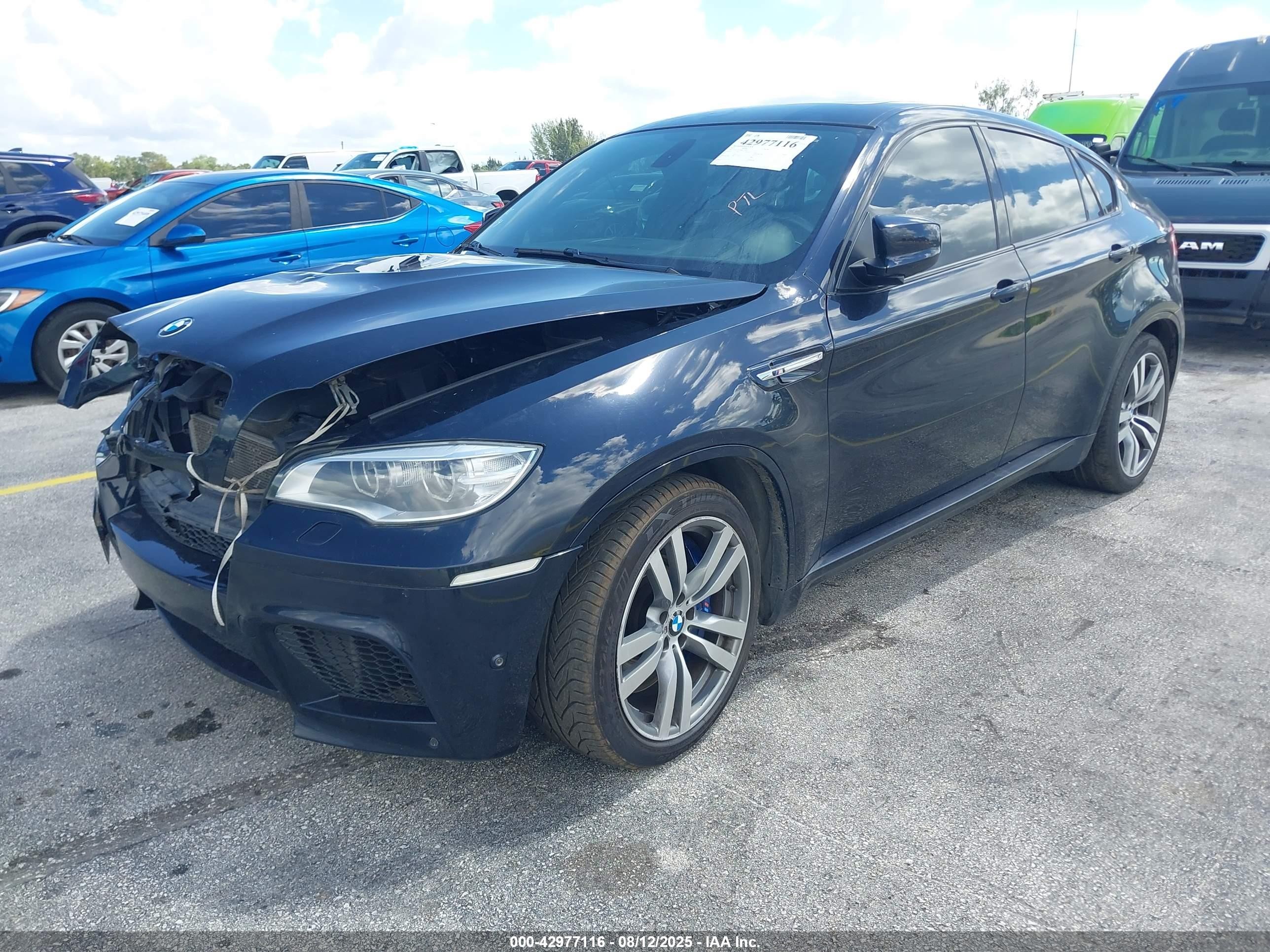 2013 Bmw X6 M   Black vin: 5YMGZ0C58DLL30007