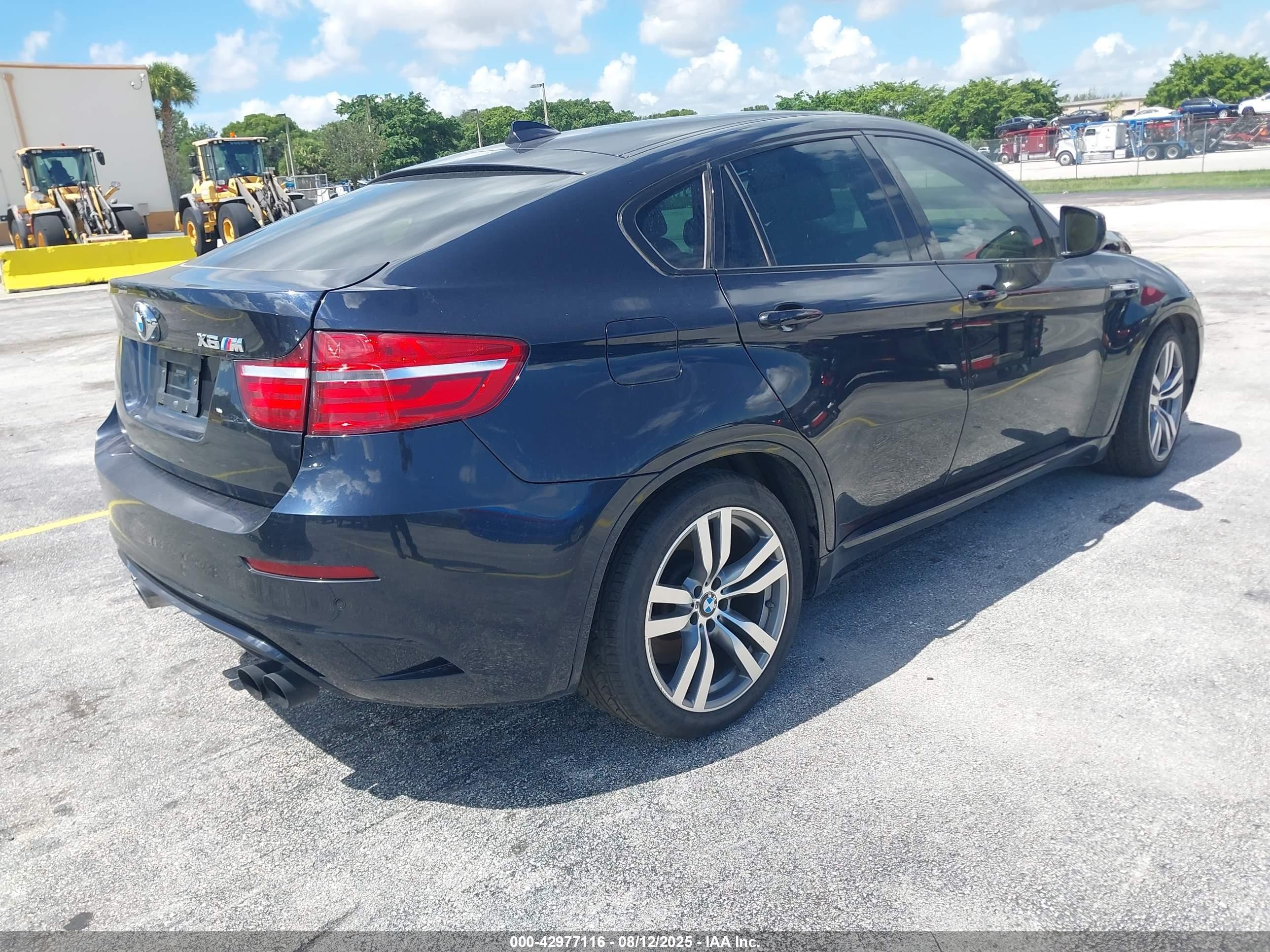 2013 Bmw X6 M   Black vin: 5YMGZ0C58DLL30007