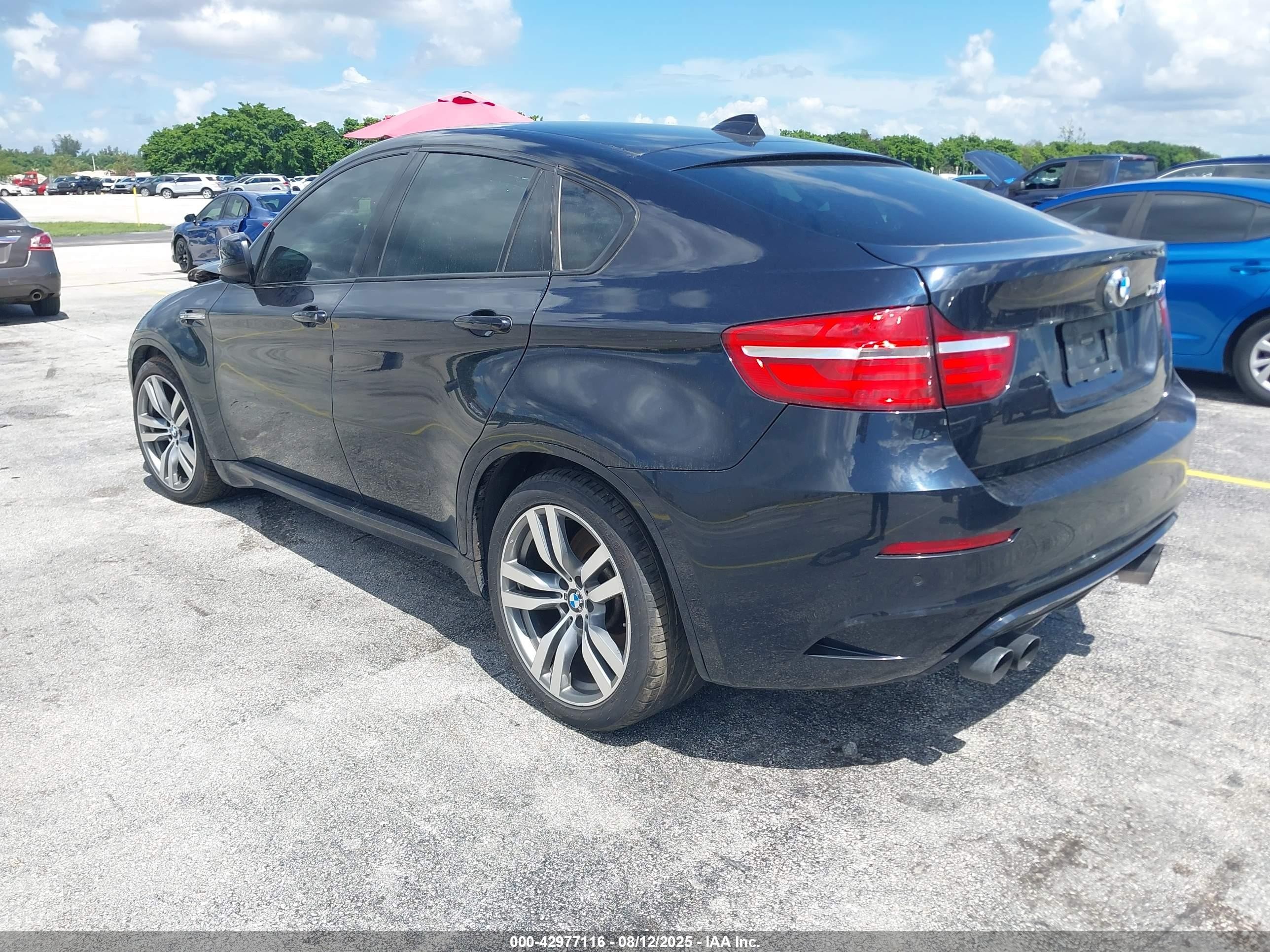 2013 Bmw X6 M   Black vin: 5YMGZ0C58DLL30007