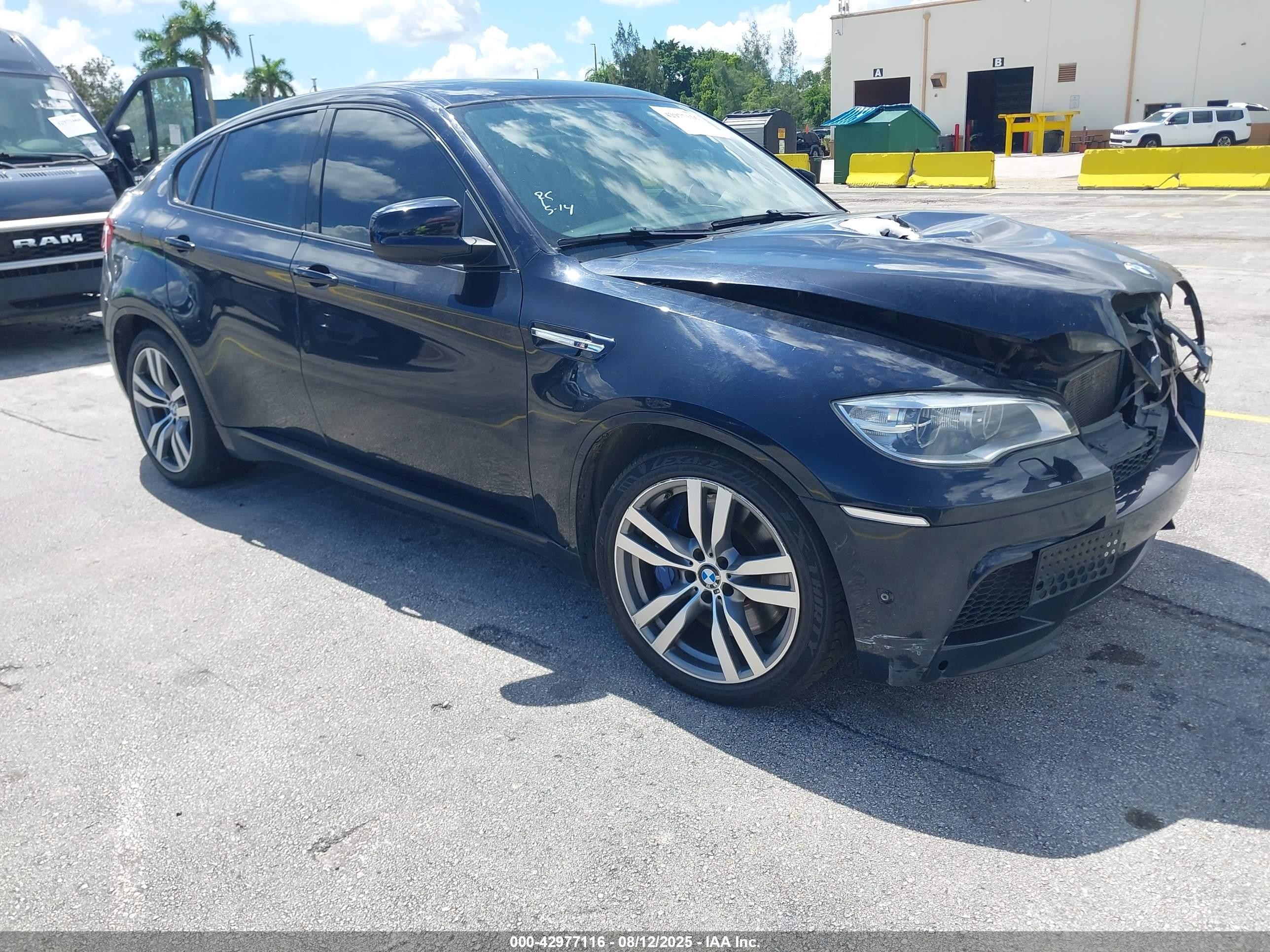 2013 Bmw X6 M   Black vin: 5YMGZ0C58DLL30007