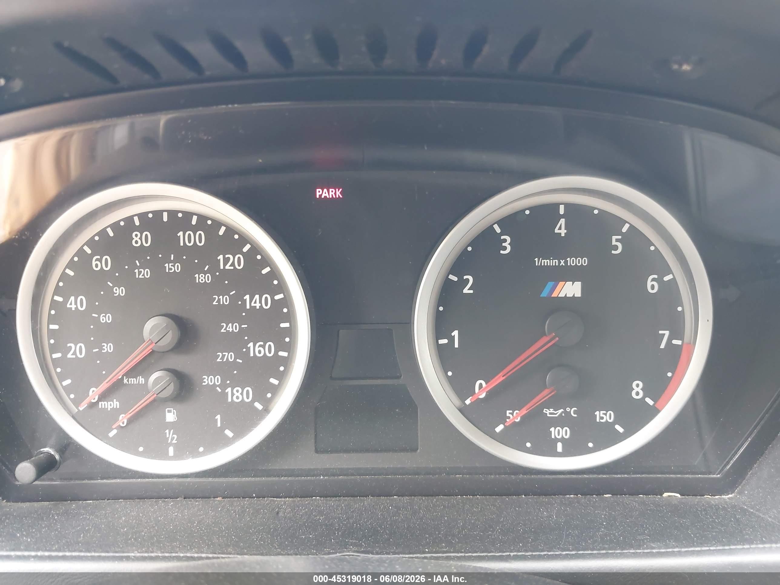 2012 Bmw X6 M   Black vin: 5YMGZ0C59CLL29575