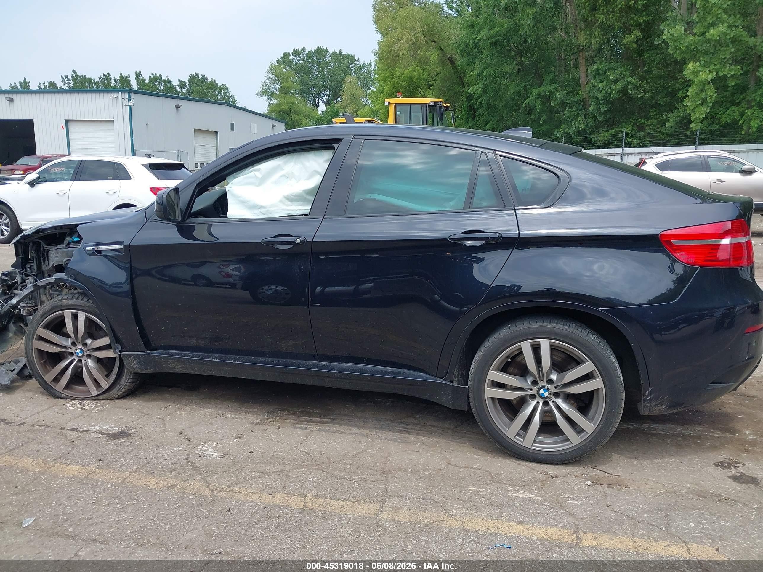 2012 Bmw X6 M   Black vin: 5YMGZ0C59CLL29575
