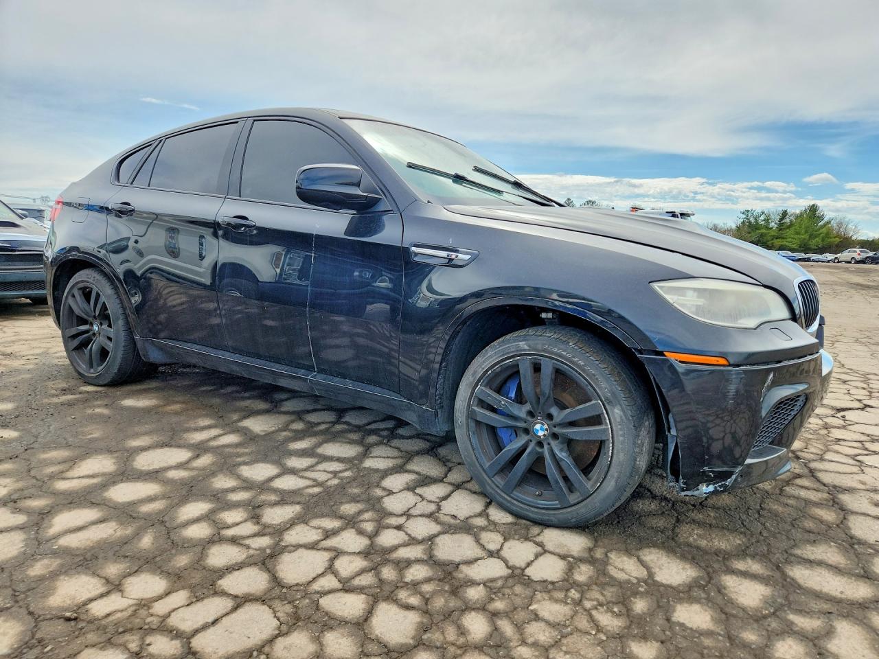 2013 Bmw X6 M Черный vin: 5YMGZ0C59DLL30078