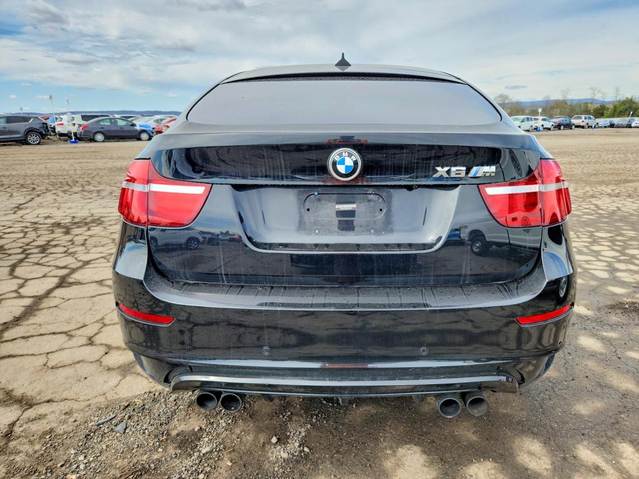 2013 Bmw X6 M Черный vin: 5YMGZ0C59DLL30078