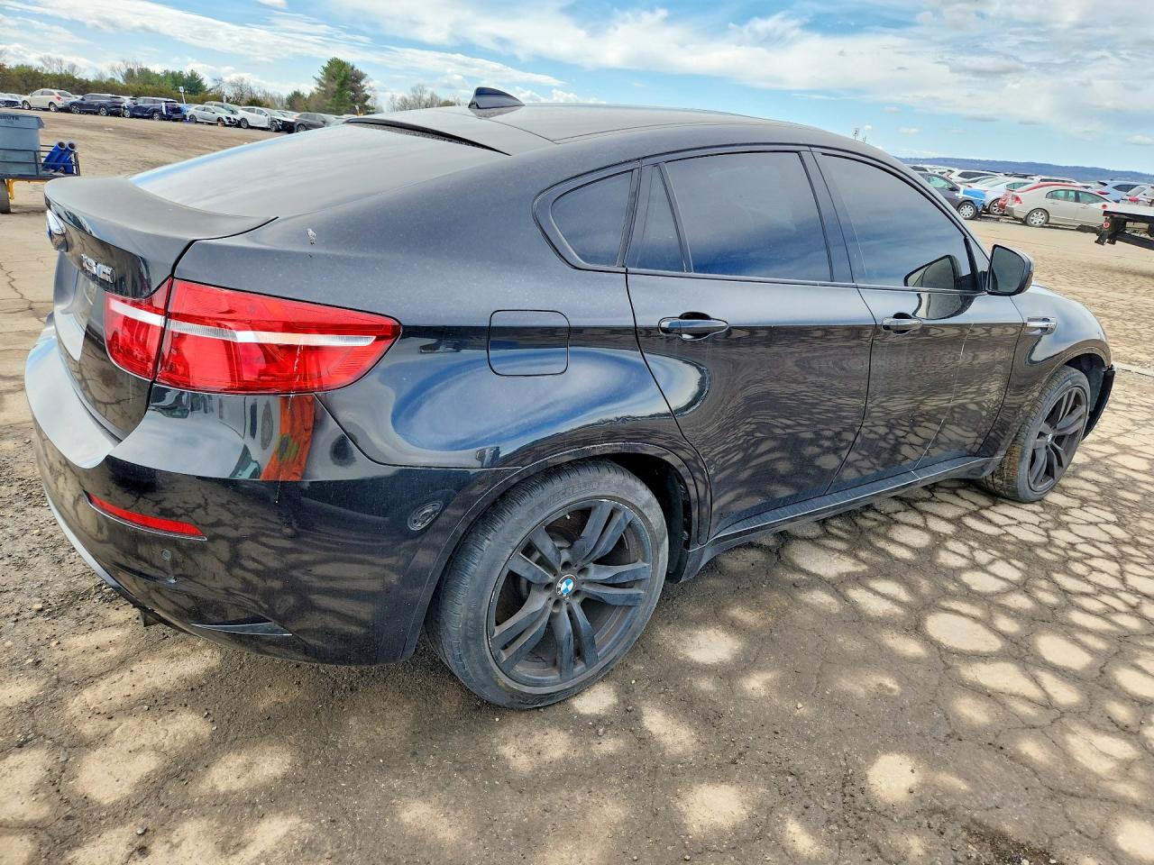 2013 Bmw X6 M Черный vin: 5YMGZ0C59DLL30078