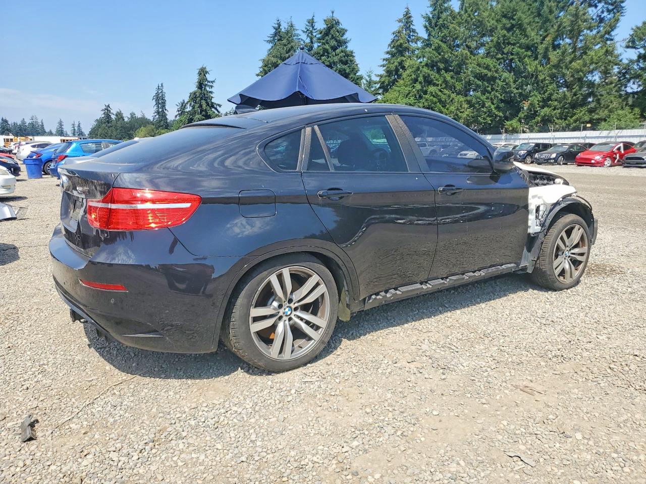 2011 Bmw X6 M Black vin: 5YMGZ0C5XBLK14062