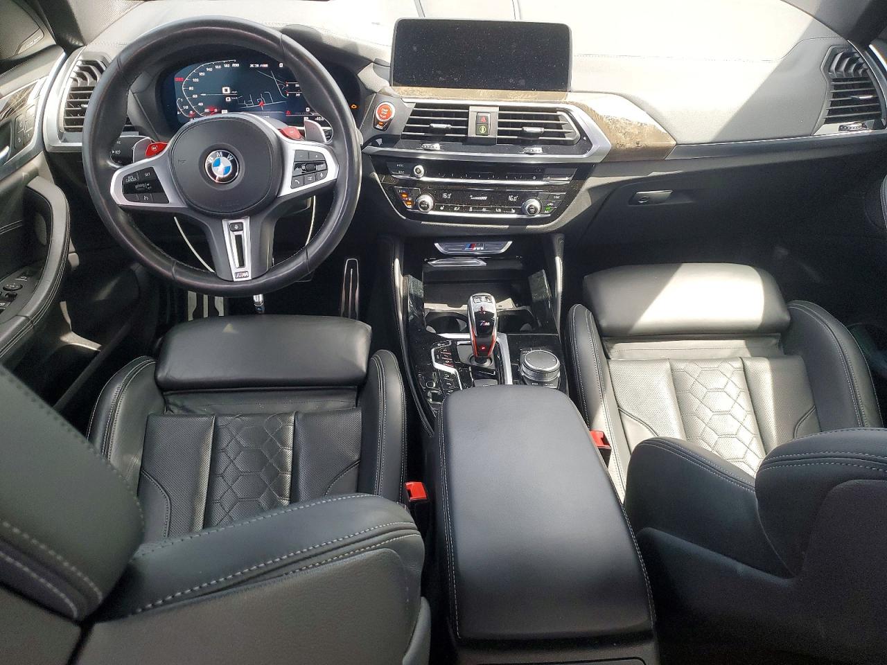 2021 Bmw X3 M Competition Blue vin: 5YMTS0C05M9G57309