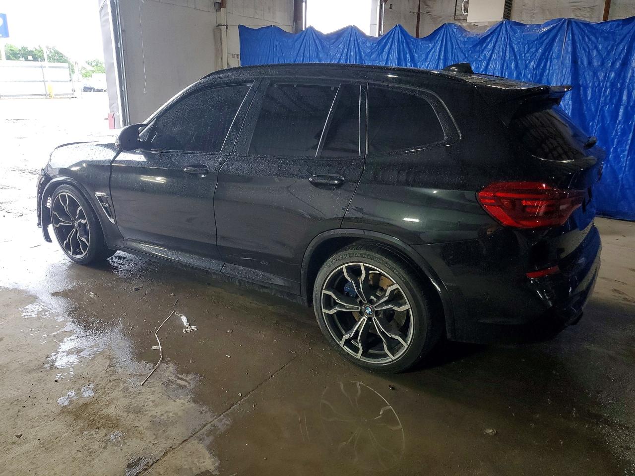 2021 Bmw X3 M Competition Black vin: 5YMTS0C06M9H06355